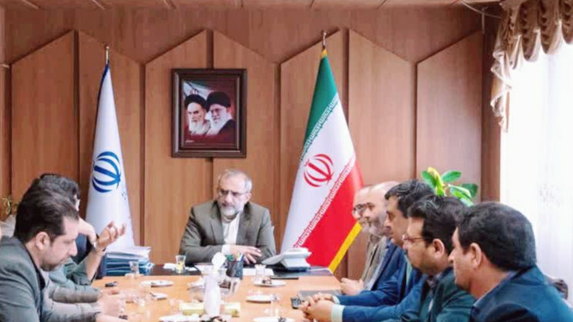 با حضور علیرضا حسنی،   مدیرکل امور اداری و مالی