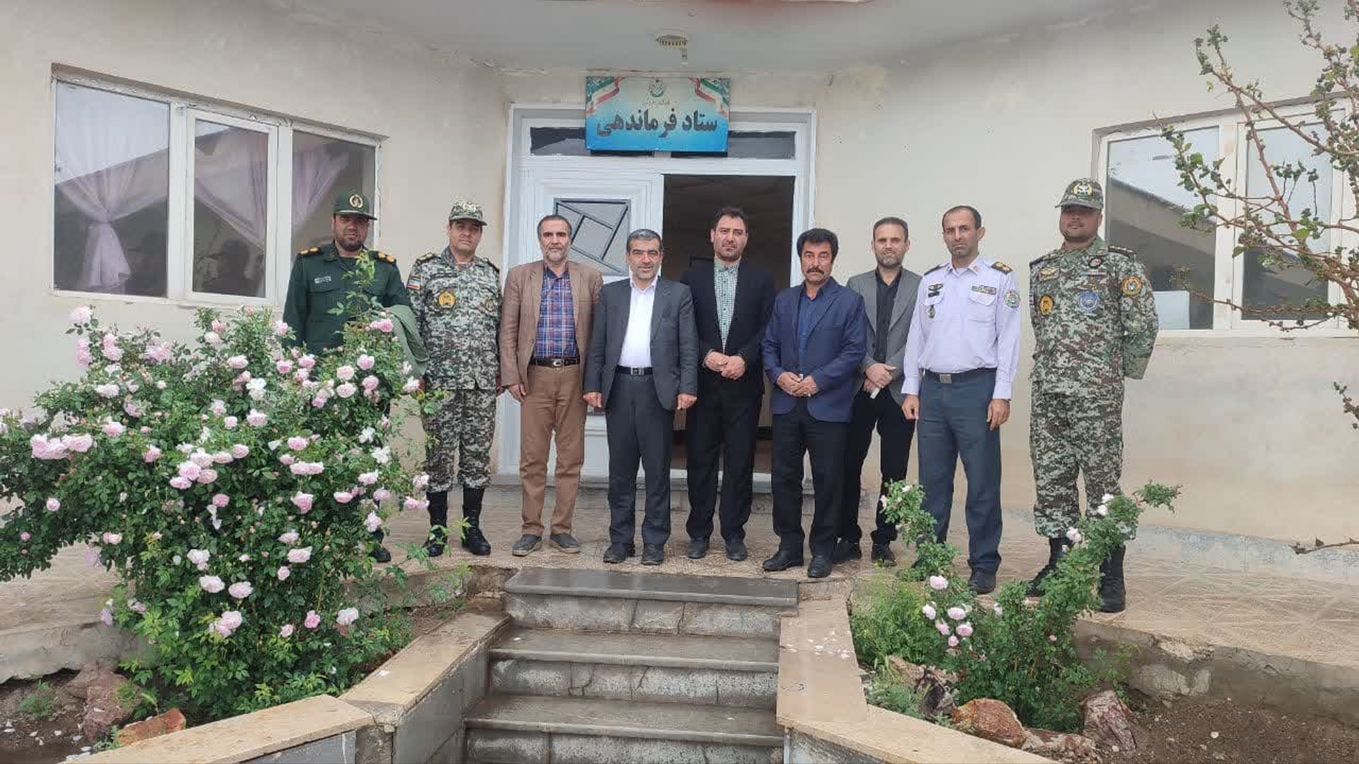 بازدید مسئولین شهرستان زرندیه از رادار ۷ تیر به مناسبت روز ارتش جمهوری اسلامی