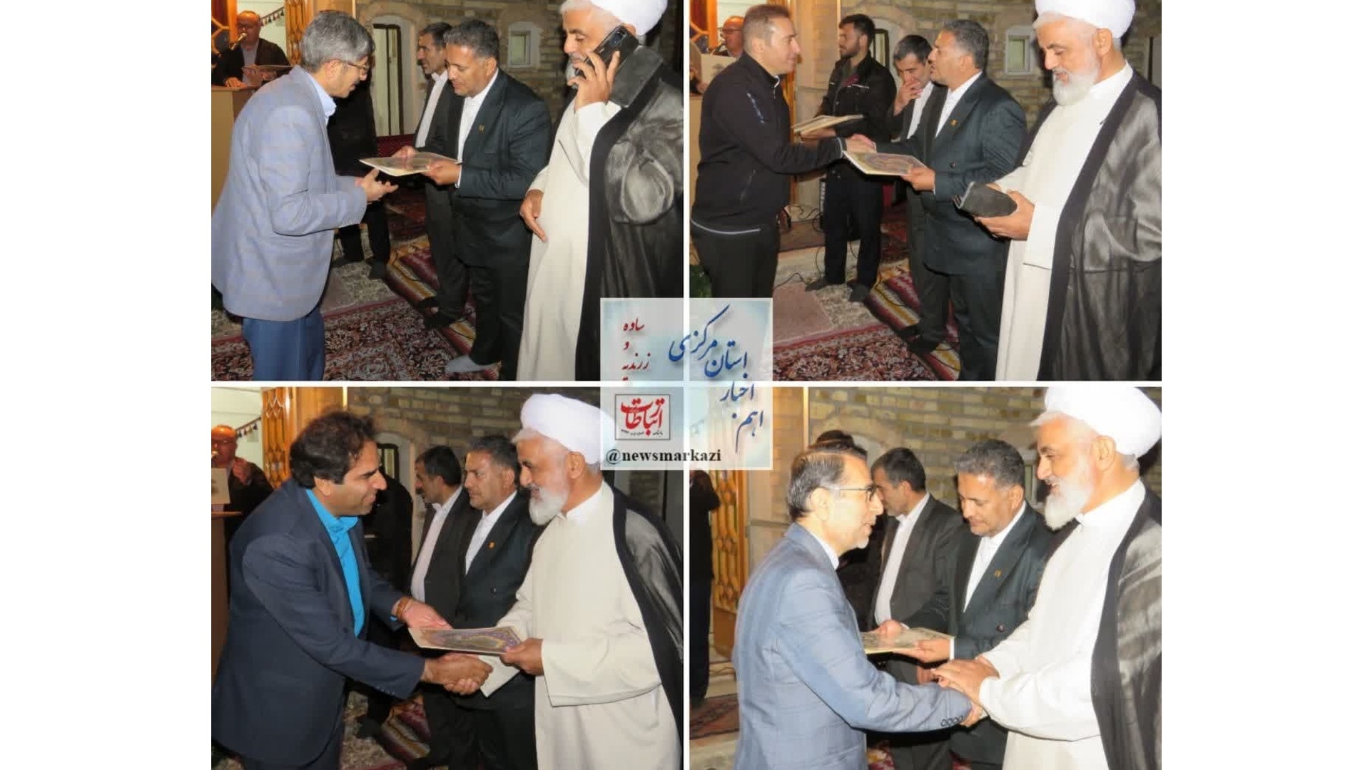 آیین تجلیل از خادمان ستاد اجرایی خدمات سفر شهرستان زرندیه