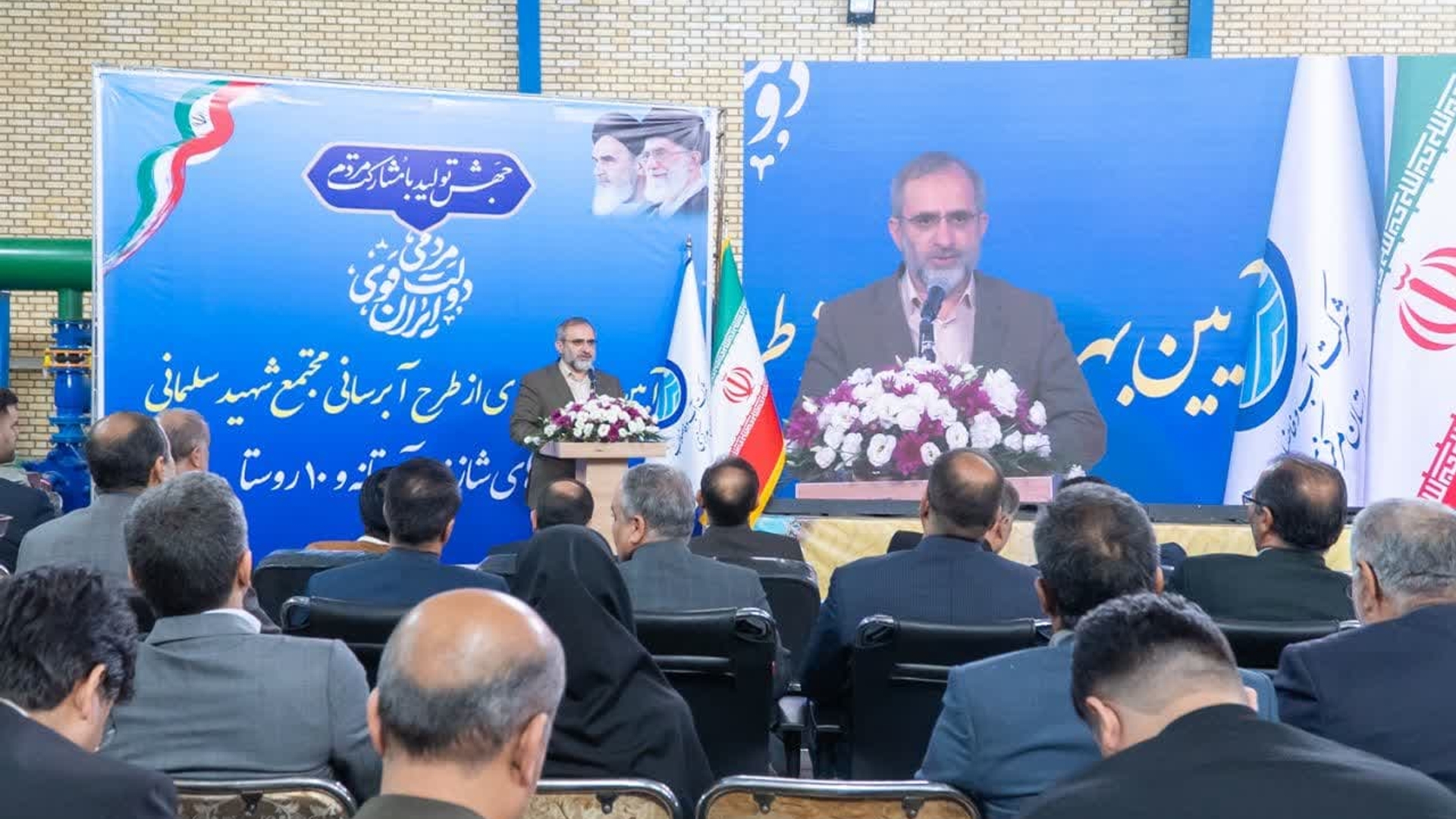 کام مردم شازند و آستانه به آب شرب پایدار و سالم شیرین شد