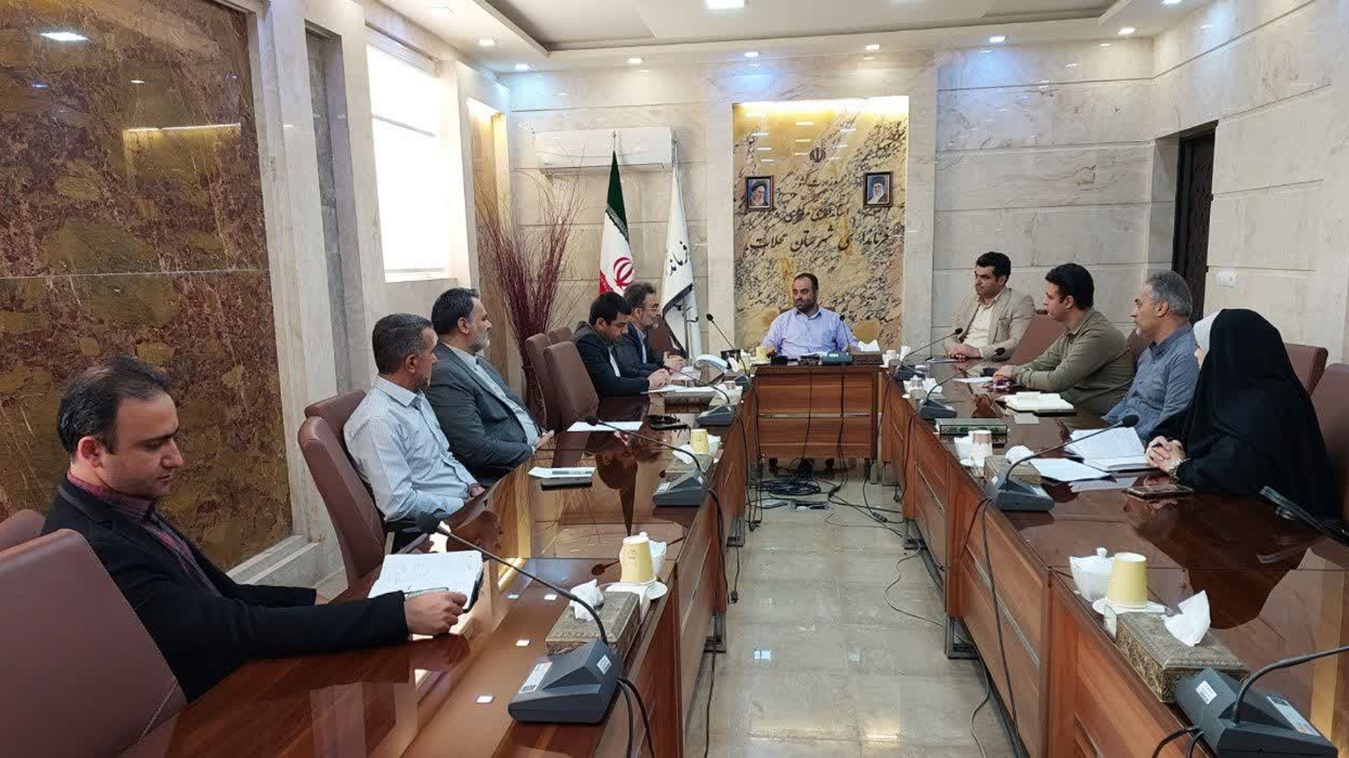 جلسه  کمیته اقدام مشترک تنظیم بازار شهرستان محلات برگزار  شد.