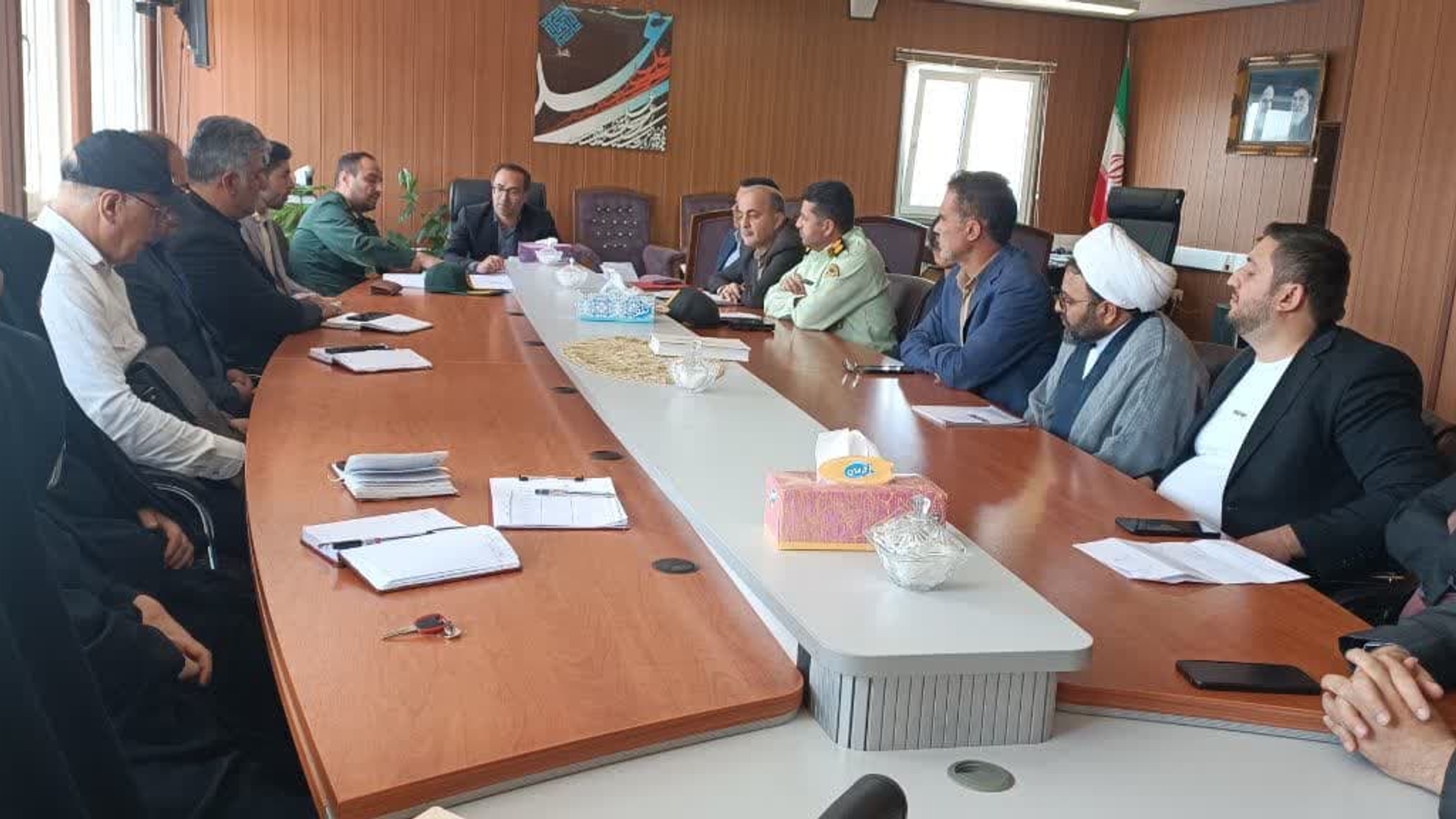 جلسه ستاد عفاف و حجاب و احیاء امر به معروف شهرستان برگزار شد.