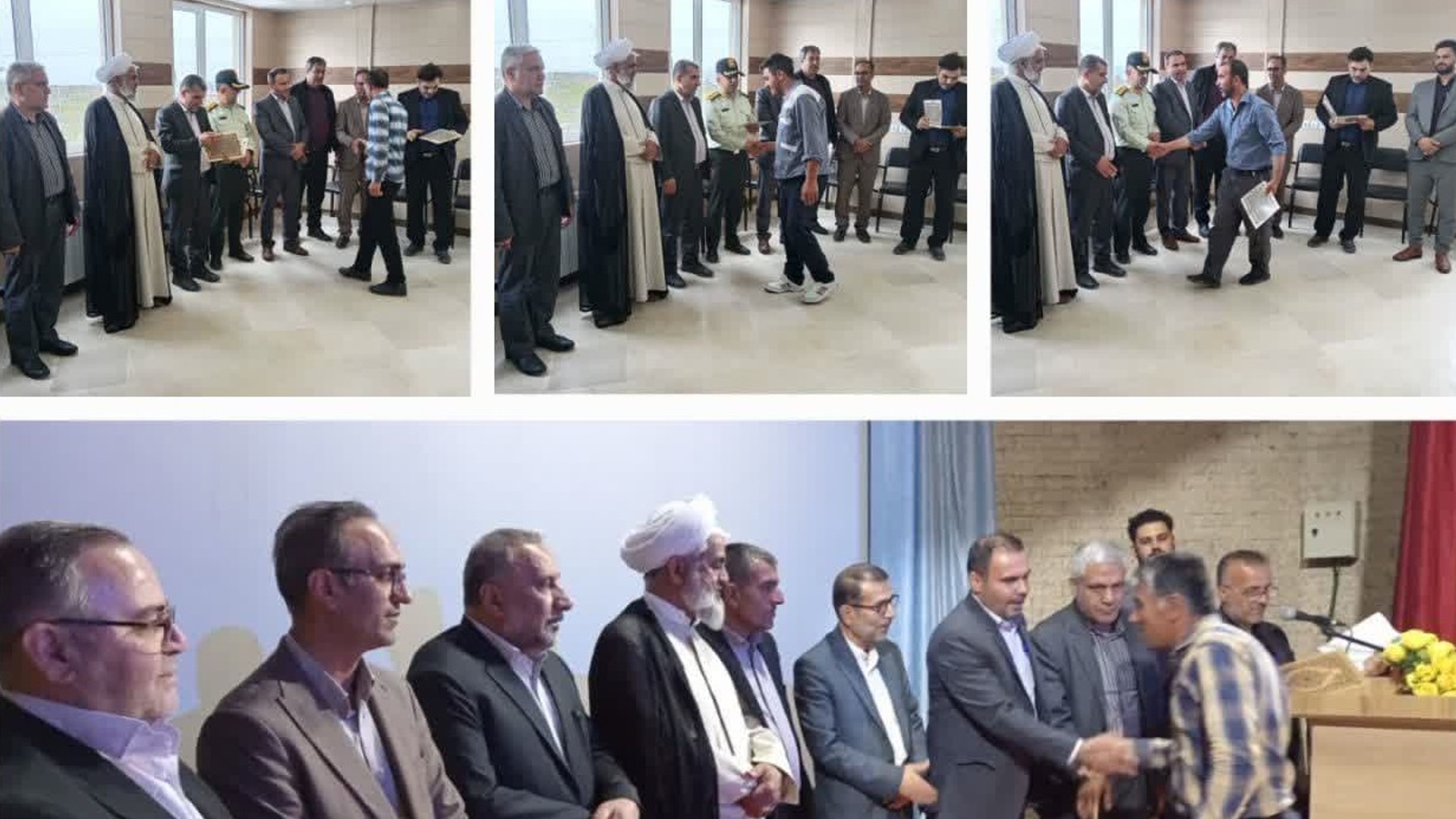 تجلیل از کارگران بخش خرقان