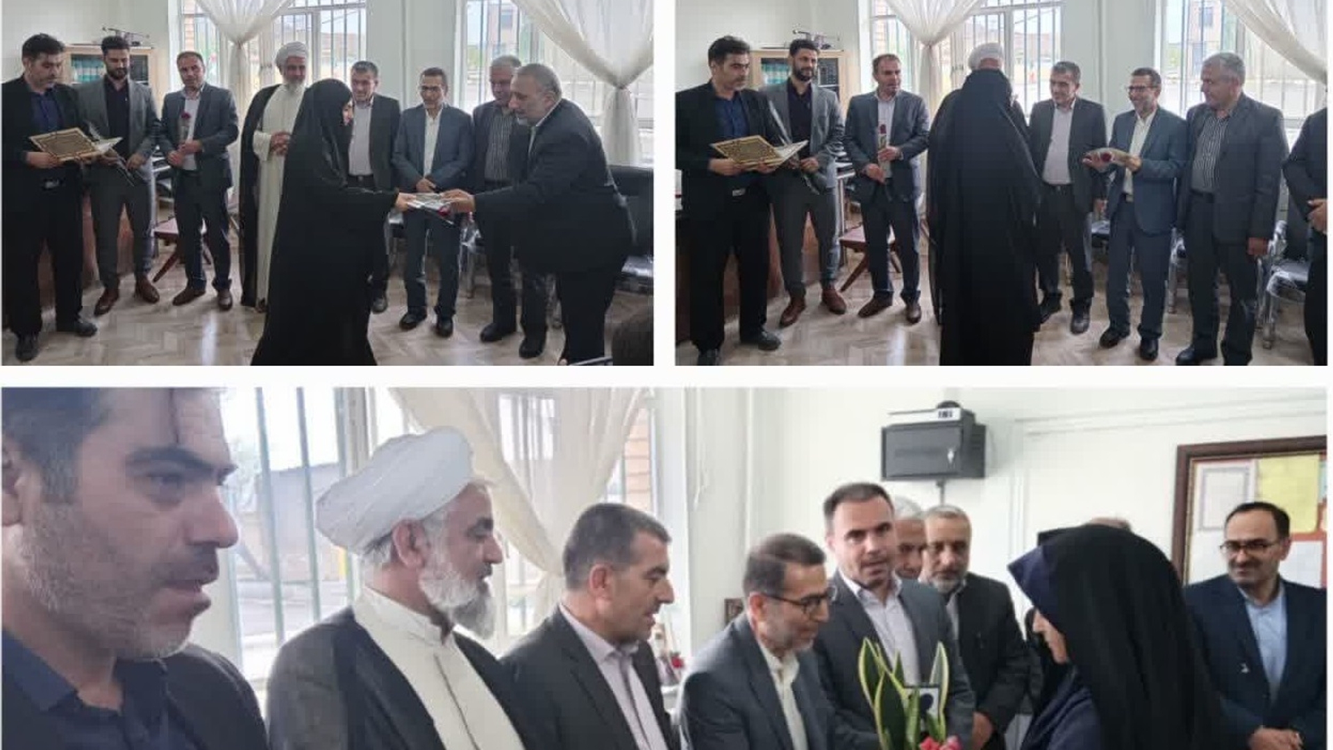 تقدیر از زحمات معلمین مدرسه شبانه روزی الهام شهر رازقان