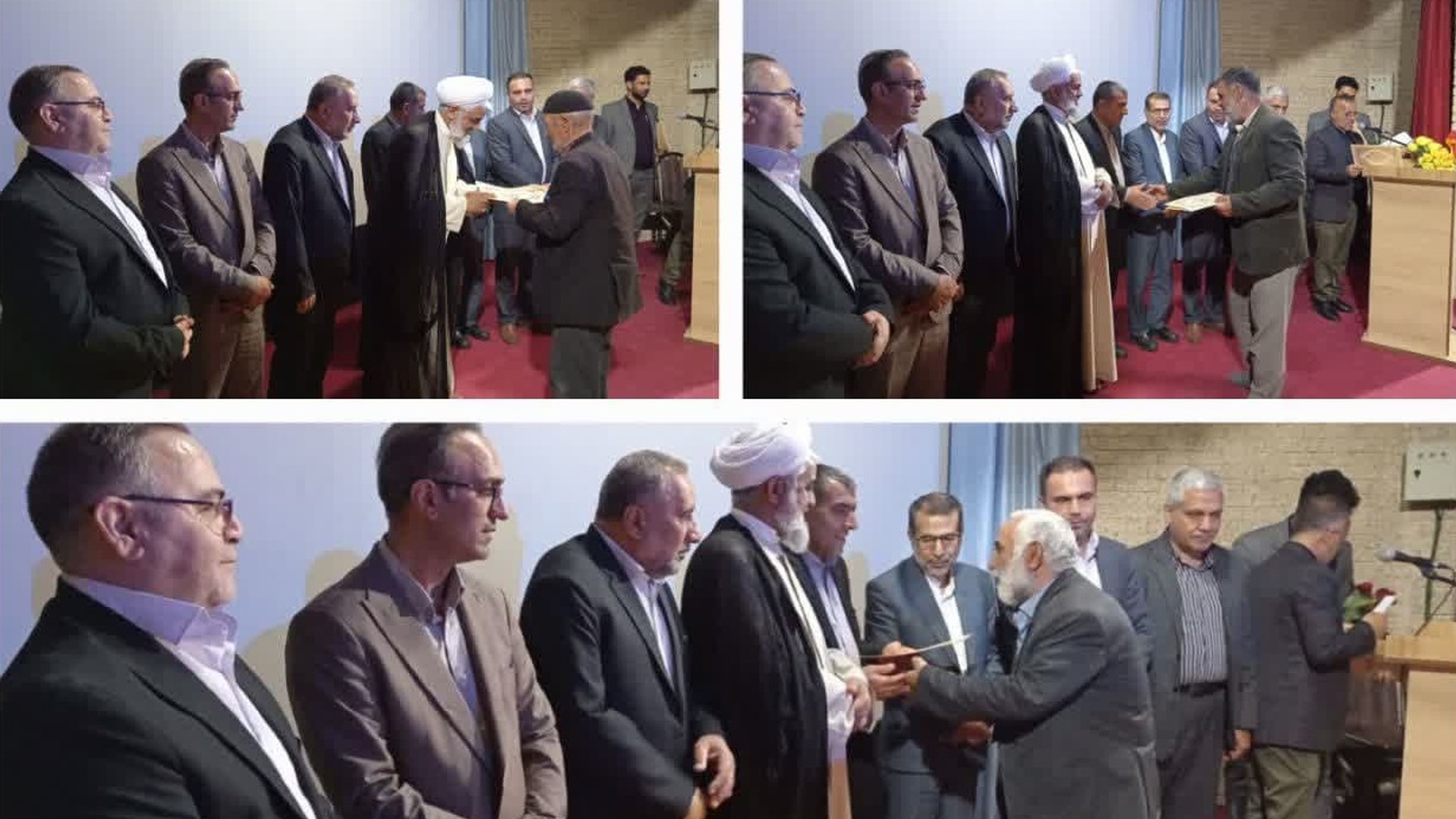 تقدیر  از تعدادی از بسیجیان فعال بخش خرقان در عرصه های مختلف به ویژه عرصه فرهنگی و  جهادی