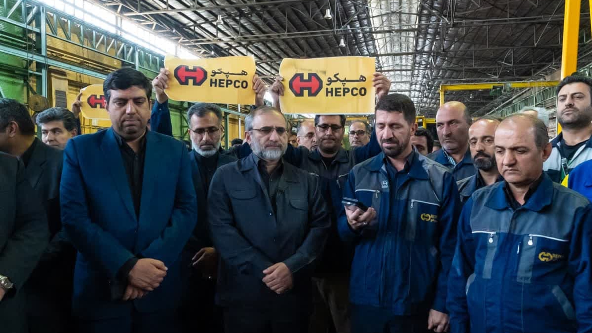 ادای دین کارگران هپکو به رئیس جمهور شهید- رئیسی مِرسی