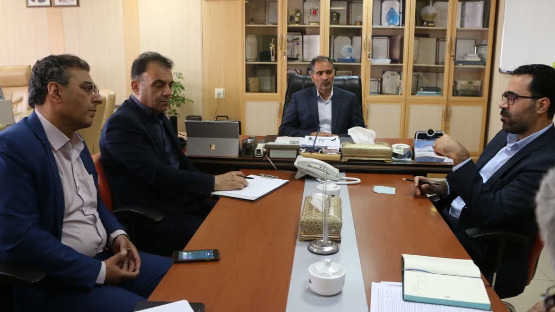 جلسه پدافند سایبری پیرامون شبکه ملی سلامت