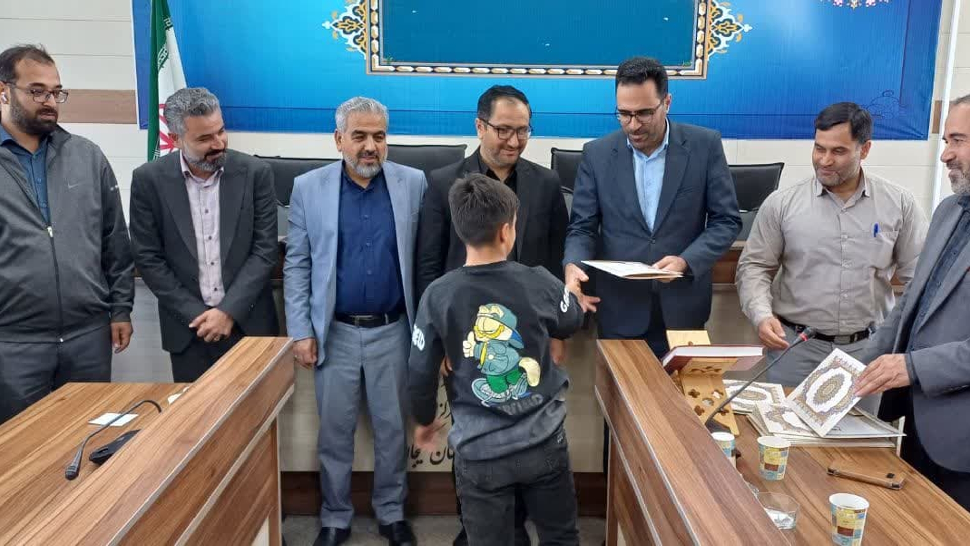 مراسم تجلیل از قهرمانان دو و میدانی شهرستان کمیجان