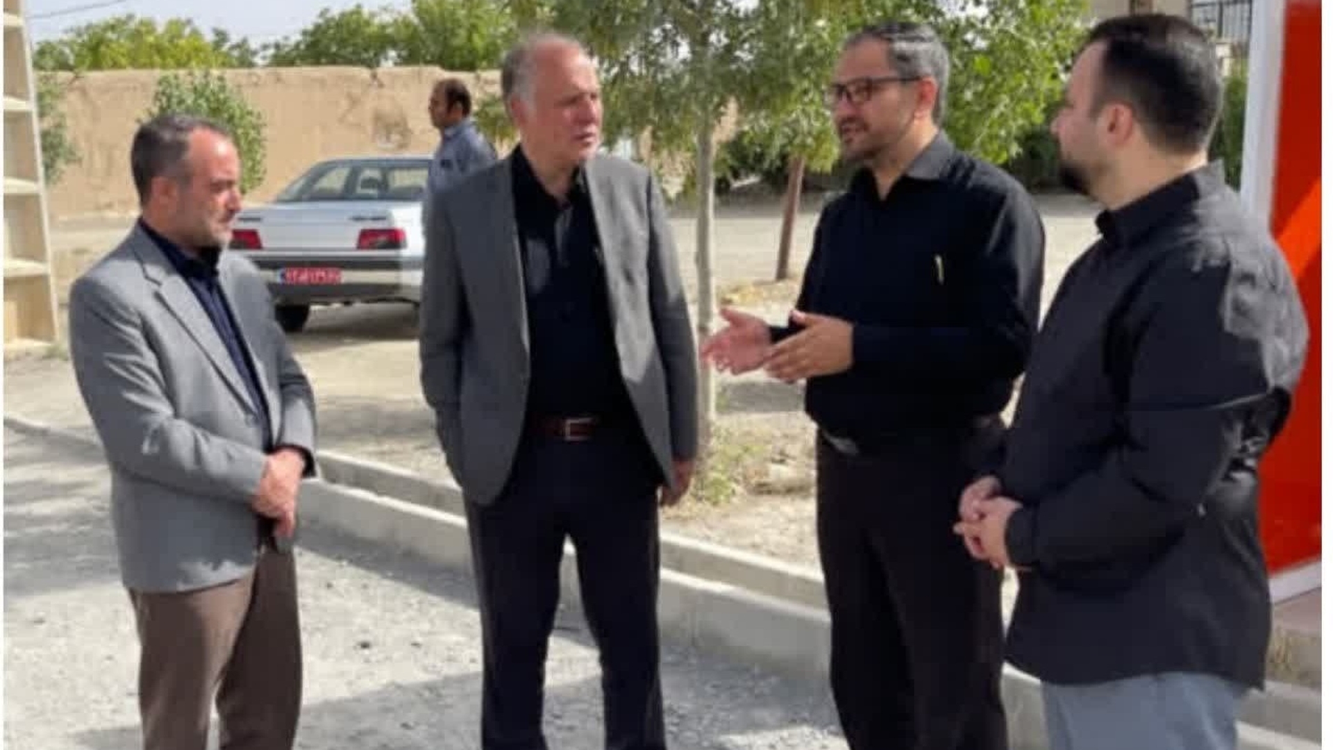 بررسی میدانی پیشرفت پروژه های سفر ریاست محترم جمهور در شهرستان کمیجان با حضور معاون عمرانی استاندار و فرماندار کمیجان