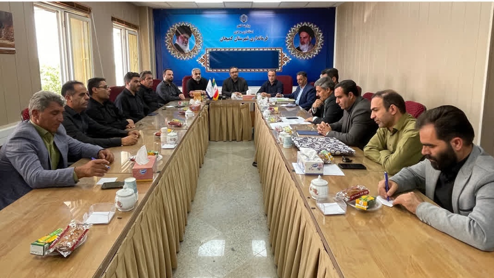 مراسم تکریم و معارفه مدیر جهاد کشاورزی شهرستان کمیجان برگزار گردید