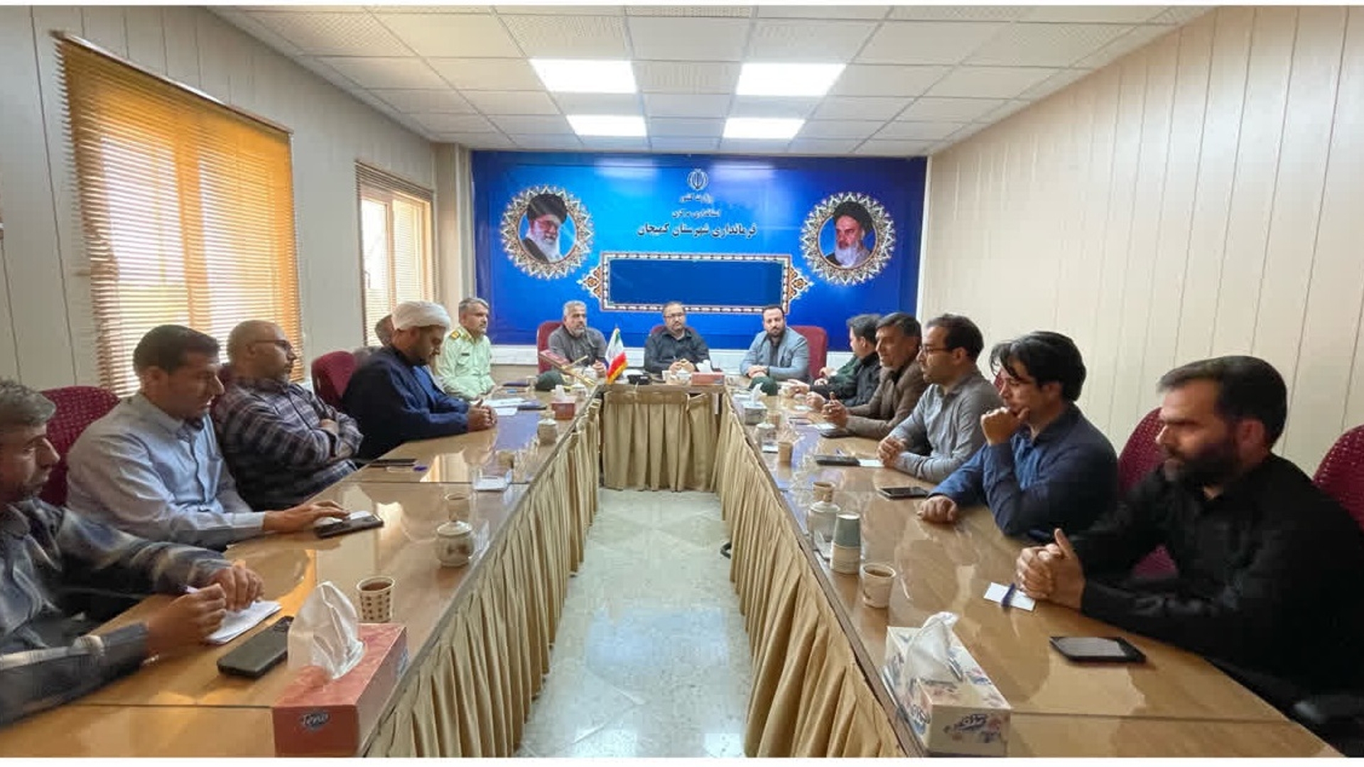 جلسه ستاد اربعین حسینی(ع) شهرستان کمیجان برگزار گردید