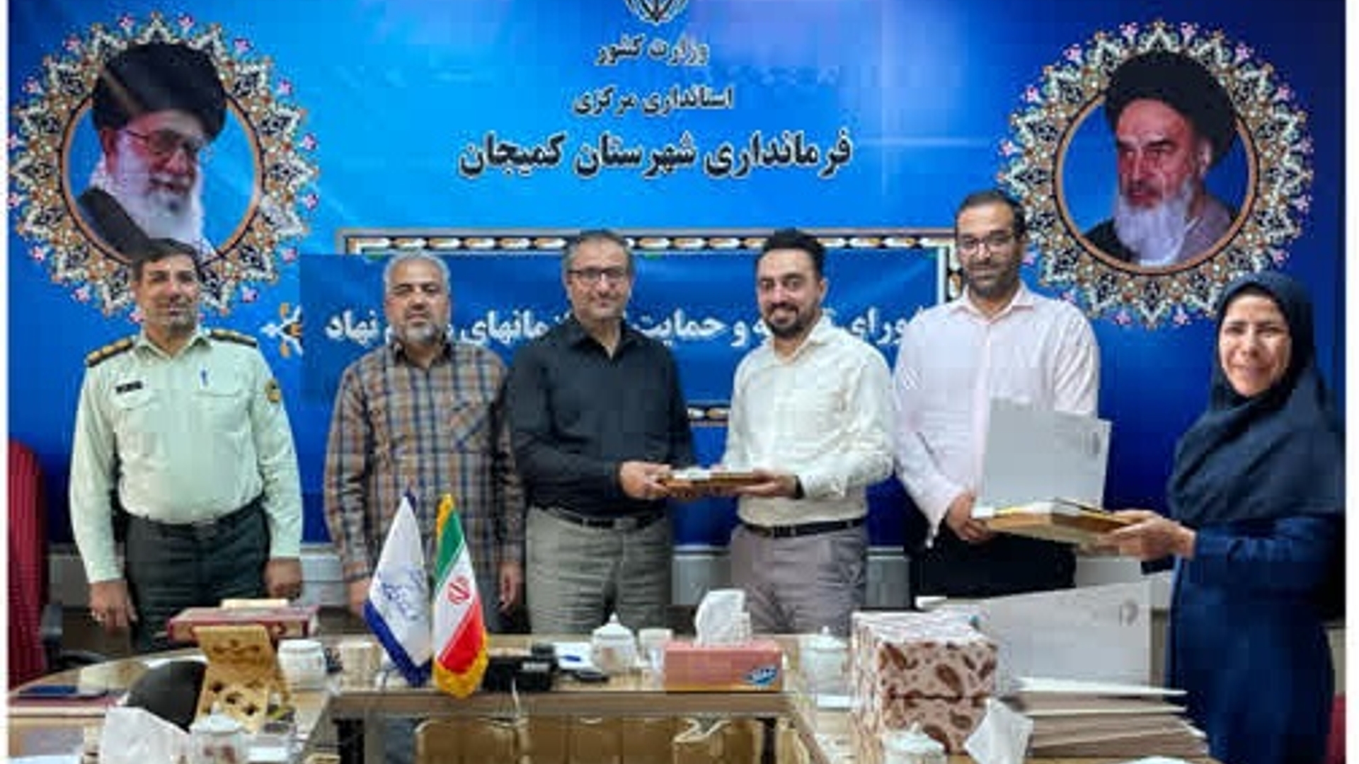 نشست سمن ها و تشکل ها در شهرستان کمیجان برگزار گردید