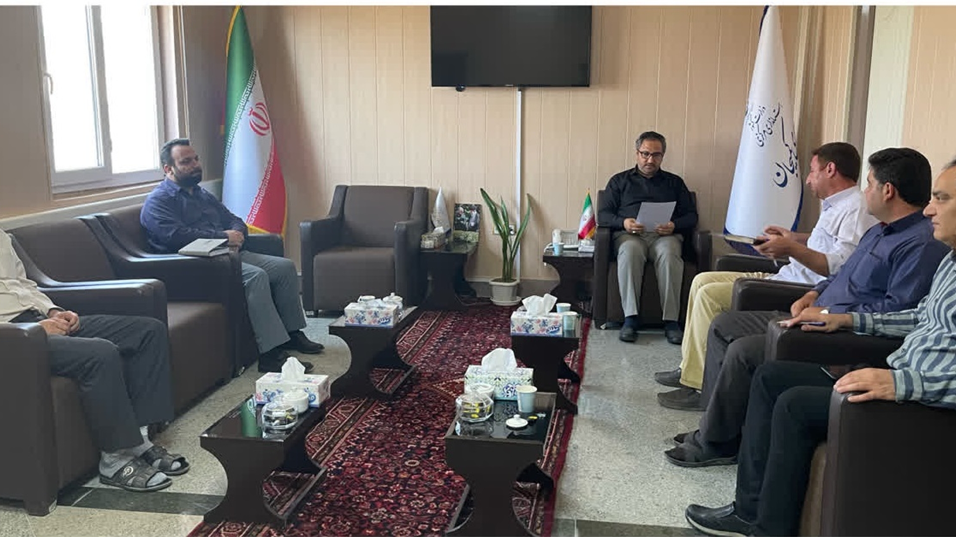 دومین جلسه برنامه ریزی پیرامون توزیع اعتبارات اعلامی بنیاد مستضعفان در سطح بخش مرکزی کمیجان برگزار گردید