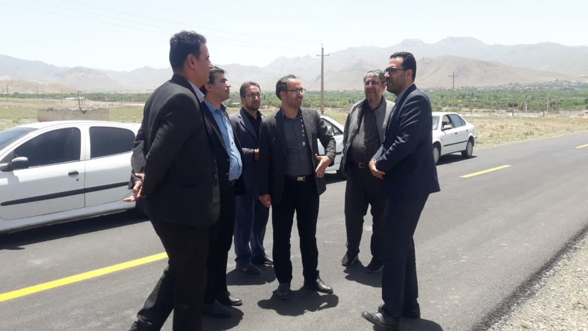 بازدید از محل احداث مسکن ملی شهرستان تفرش