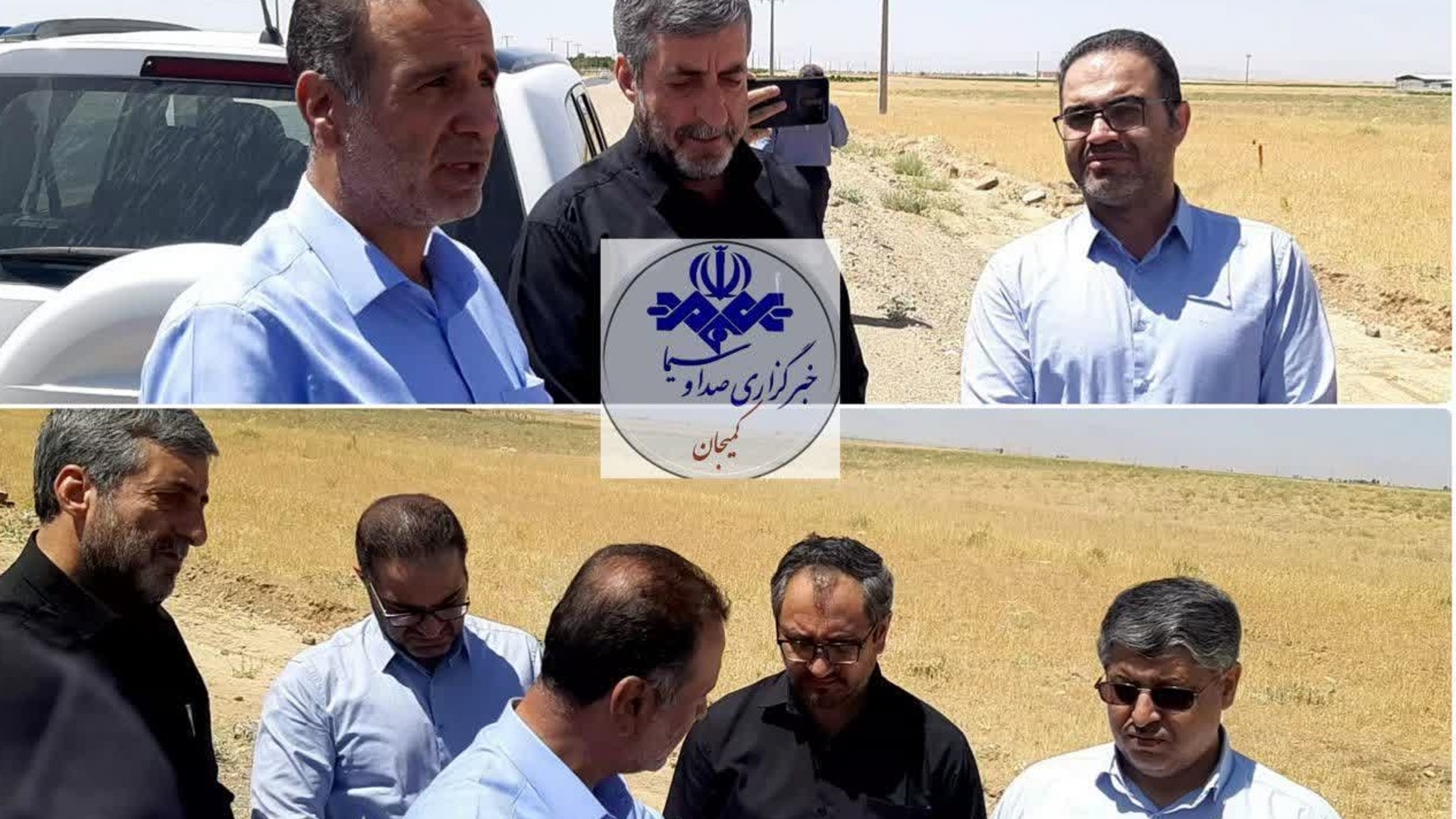 اهدای ۷ هکتار زمین جهت احداث تصفیه خانه فاضلاب شهری کمیجان توسط آقای قابضی‌ خیر نیک اندیش کمیجانی