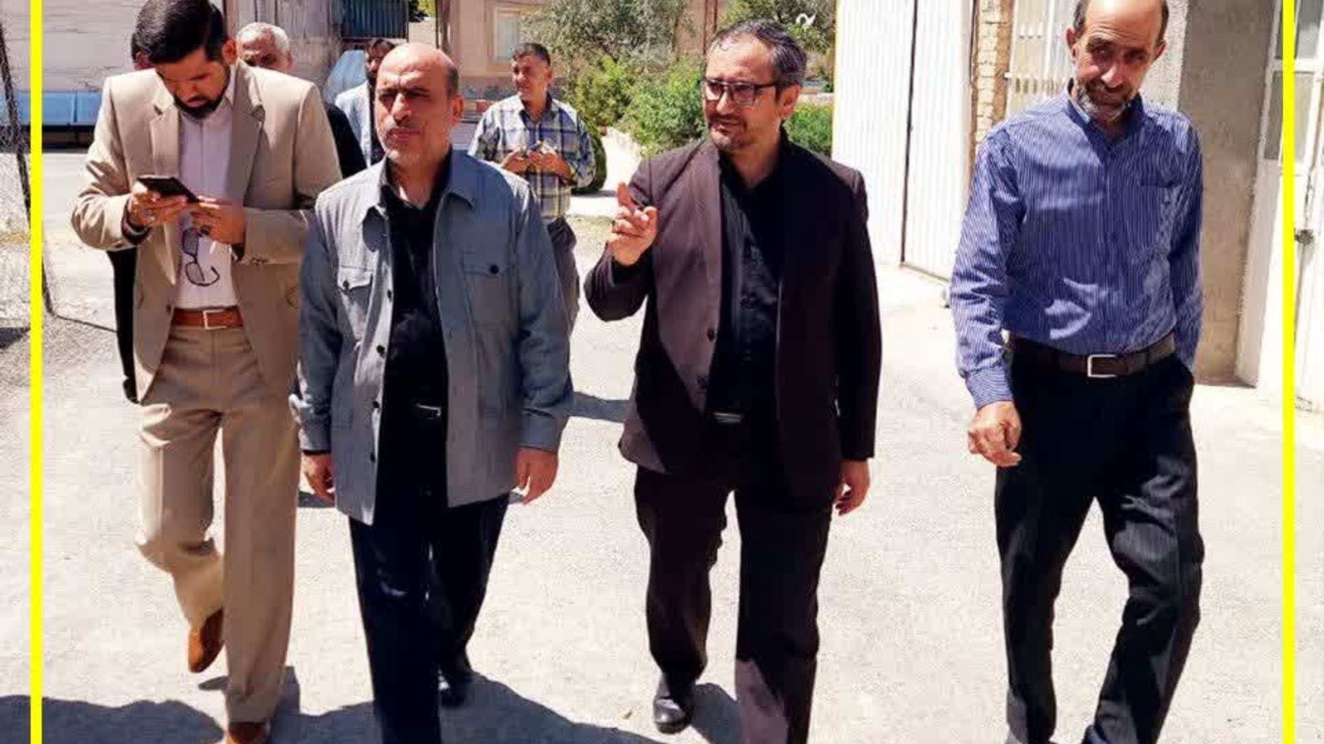 بازدید_سرزده محمد حسن آصفری از درمانگاه شبانه روزی شهر میلاجرد