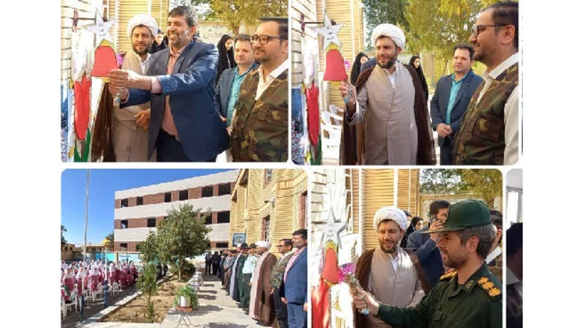 زنگ مهر و مقاومت در مدارس شهرستان کمیجان به صدا درآمد