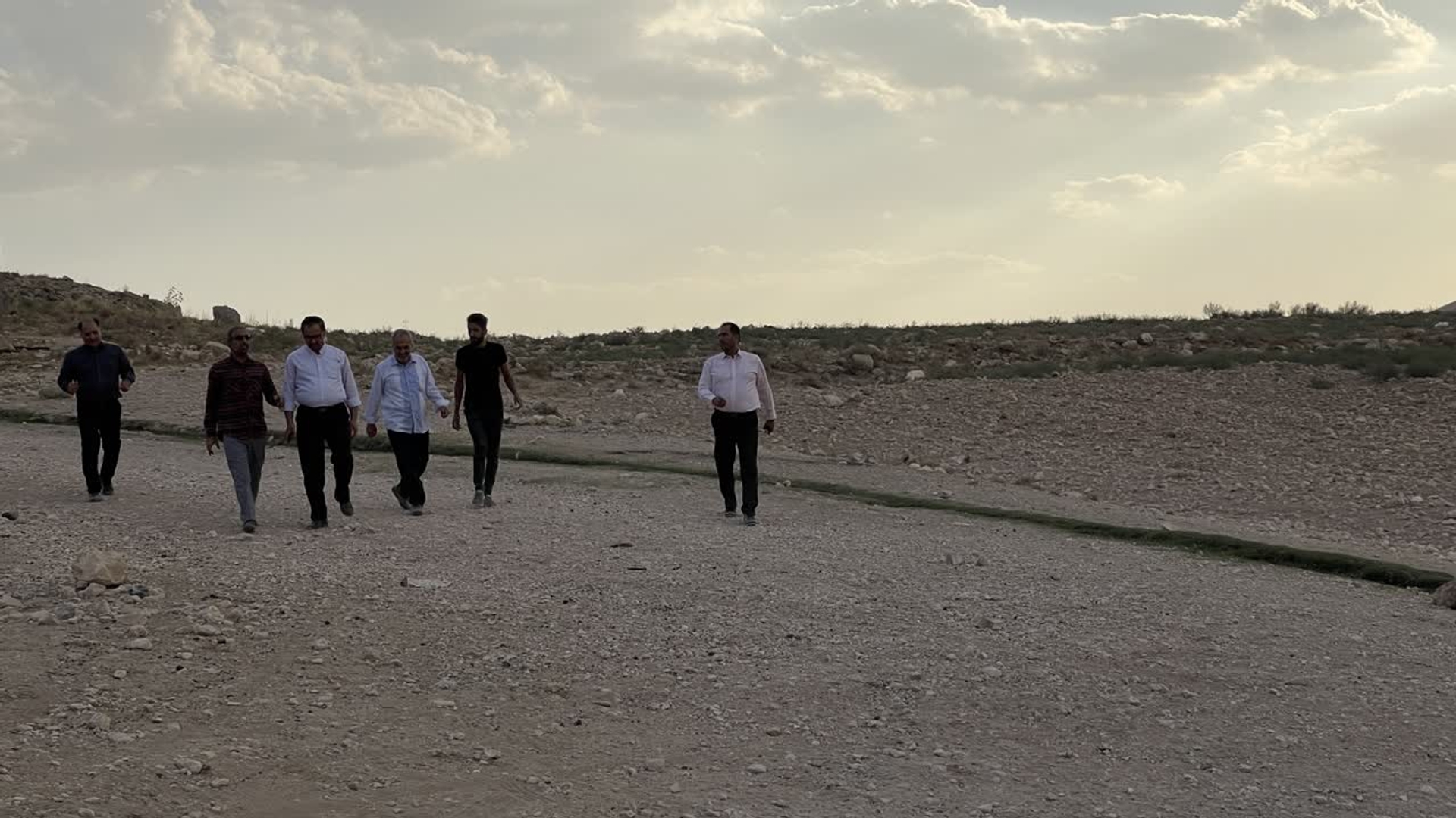 ازدید فرماندار و بخشدار مرکزی کمیجان و مدیرکل میراث فرهنگی، گردشگری و صنایع دستی استان از منطقه گردشگری رشکان-روستای چهرقان