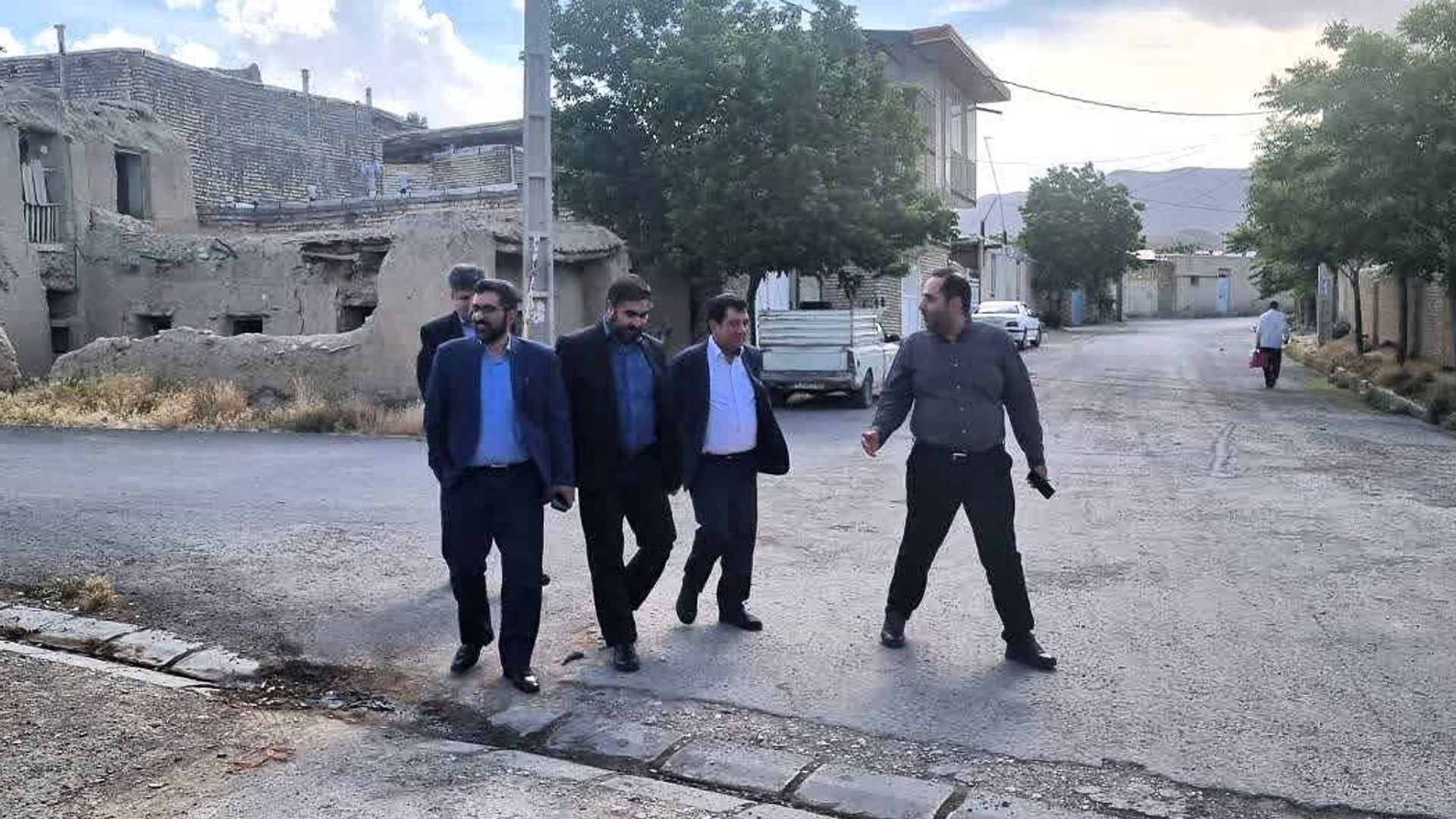 دیدار مهندس رضا باقری اصل معاون وزیر ارتباطات با آقازیارتی فرماندار شهرستان فراهان