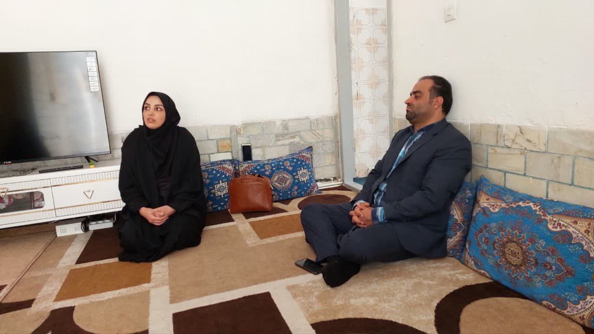 دیدار با خانواده دارای فرد معلول تحت پوشش بهزیستی