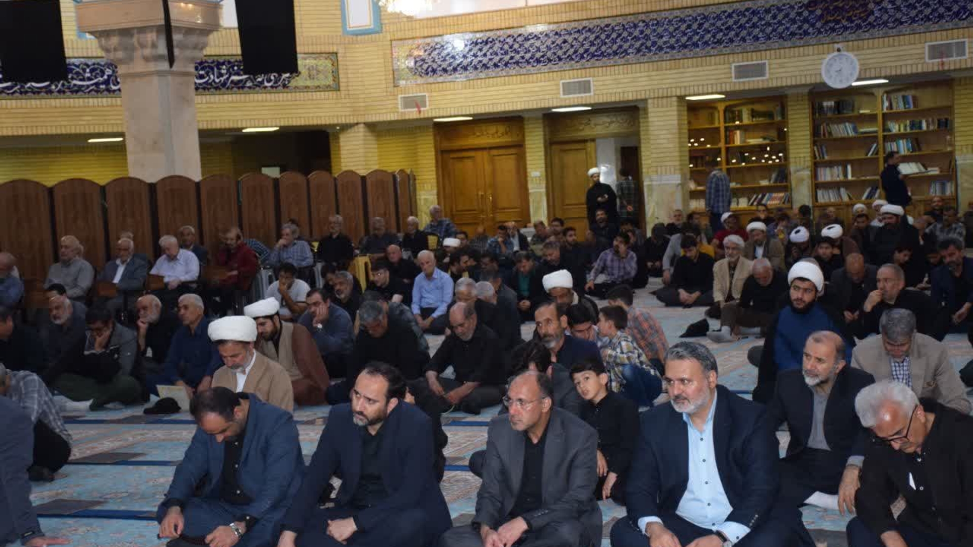 اجتماع مردمی برای پاسداشت شهید آیت‌الله رئیسی و همراهان شهیدش در شهر محلات