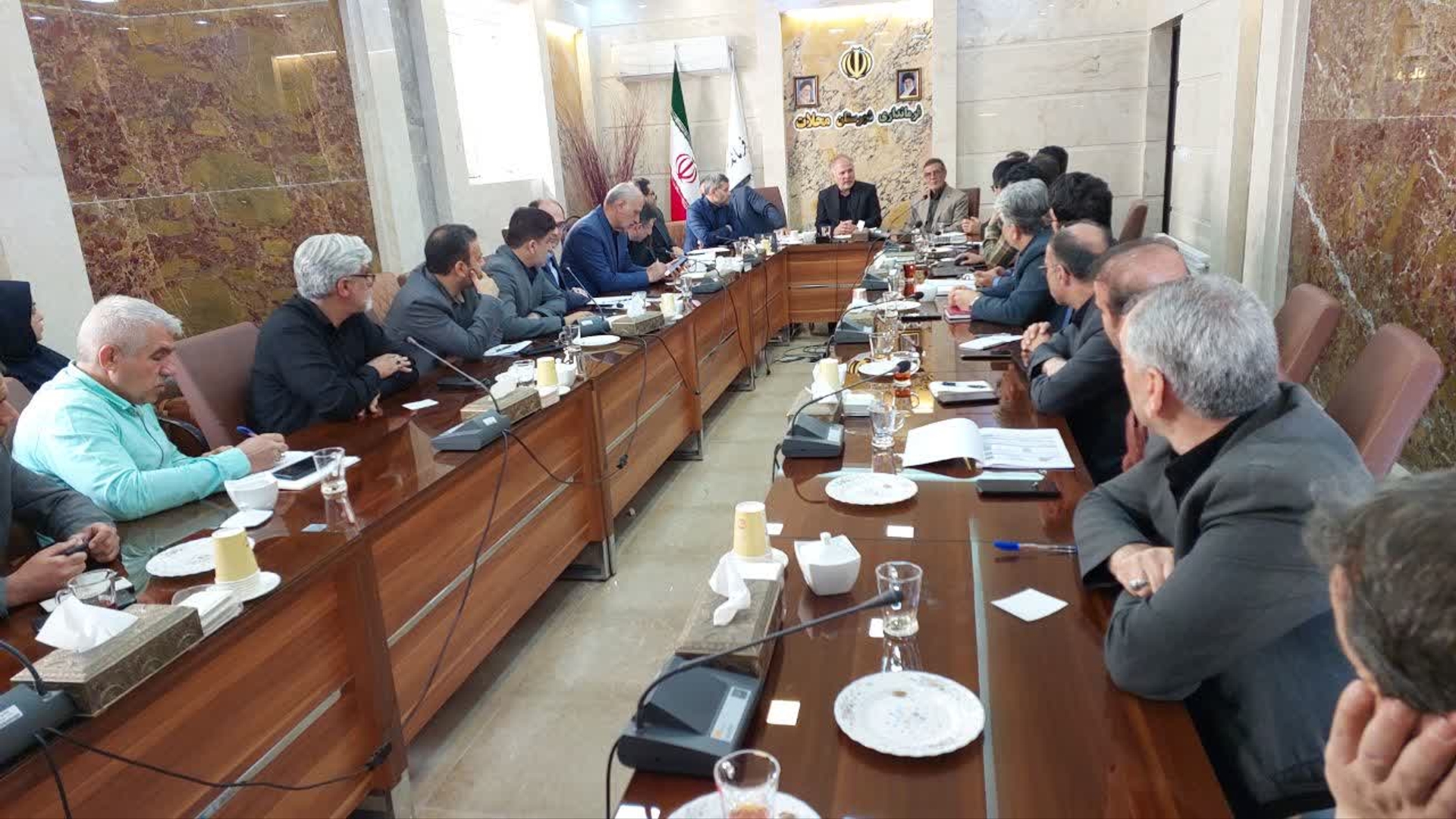 جلسه شورای مسکن شهرستان محلات برگزار  شد.