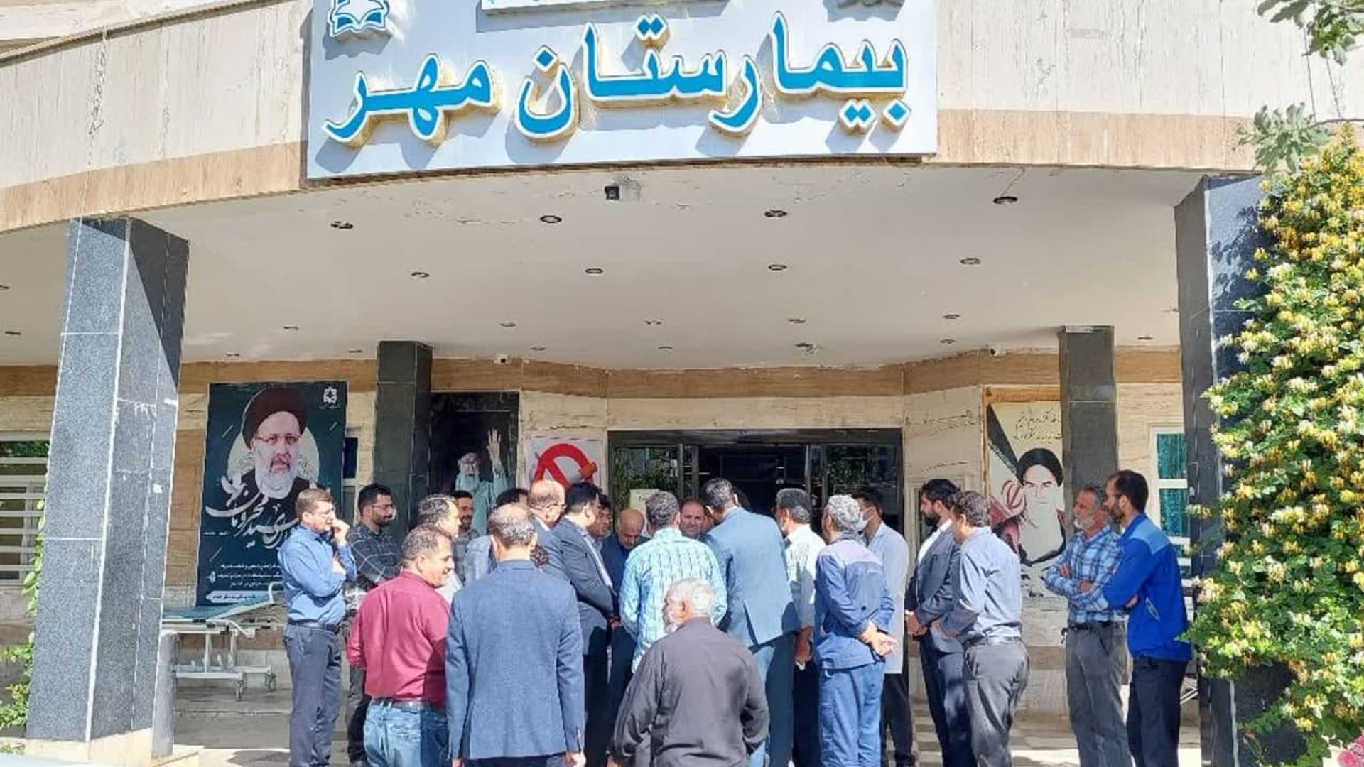 بازدید نمایندگان حوزه انتخابیه اراک، خنداب و کمیجان از تنها بیمارستان شهرستان خنداب