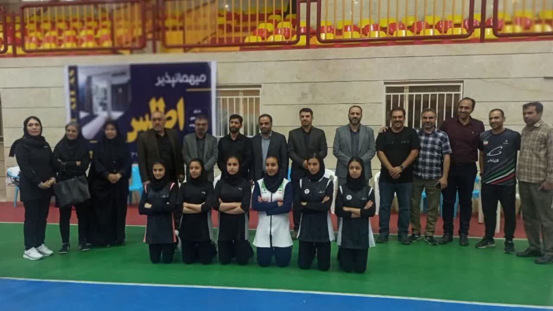 بازدید از روند تمرینات اردوی تیم ملی گلبال کشور و تیم بدمینتون شهرستان محلات