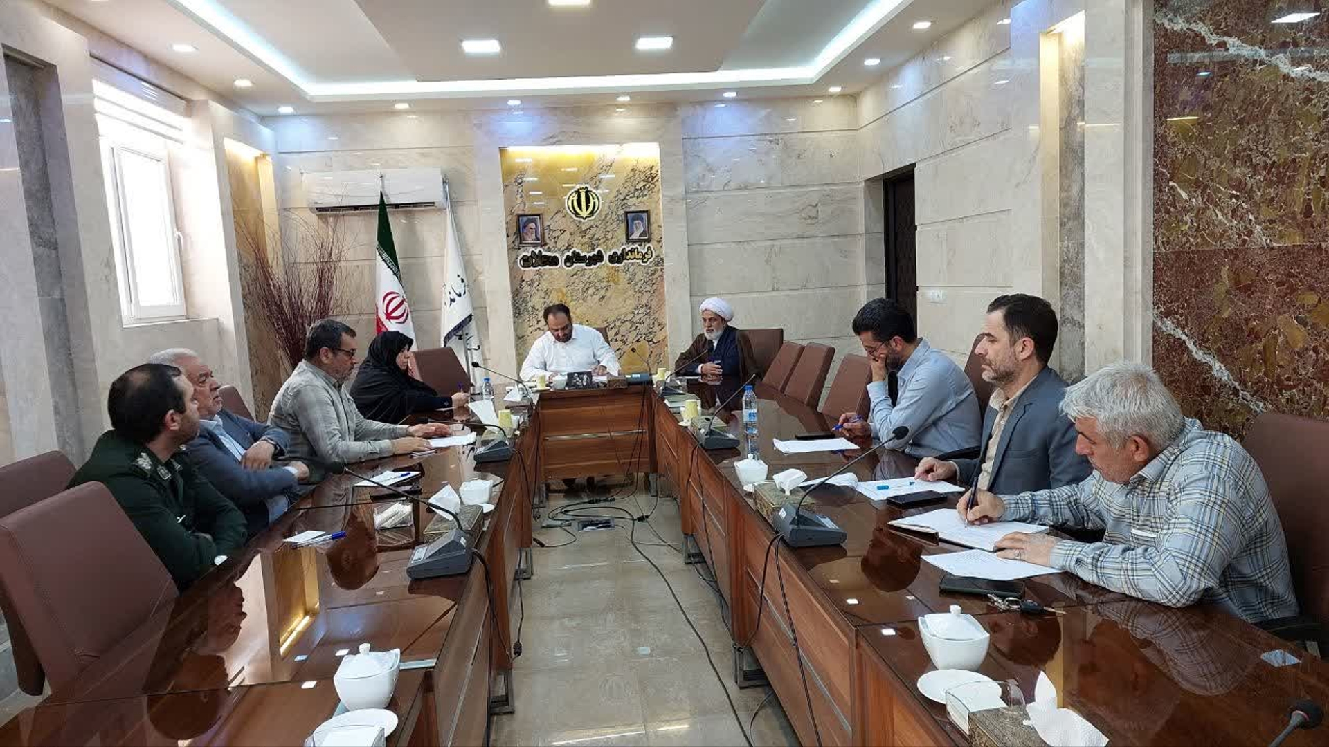 جلسه هم اندیشی احداث یادمان  شهید گمنام شهر محلات