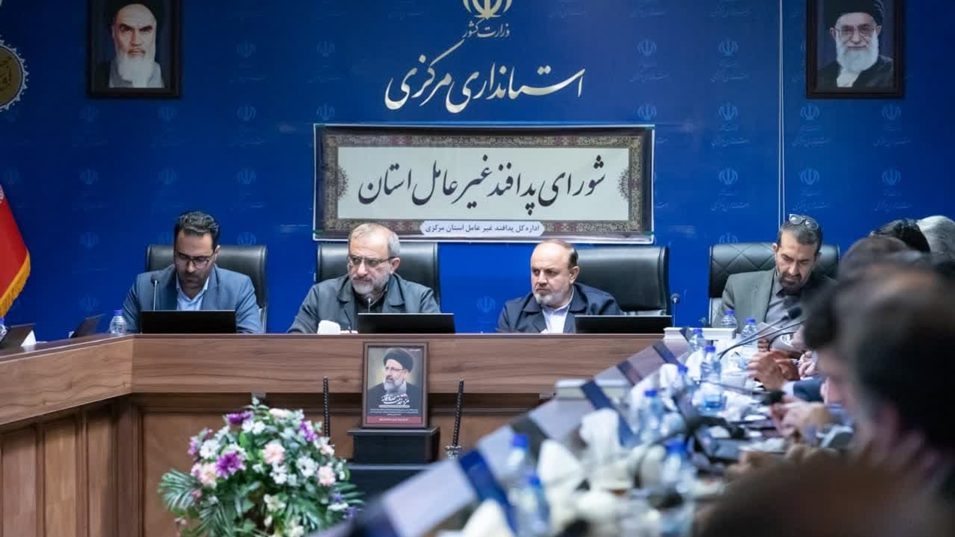 برگزاری جلسه شورای پدافند غیرعامل استان.