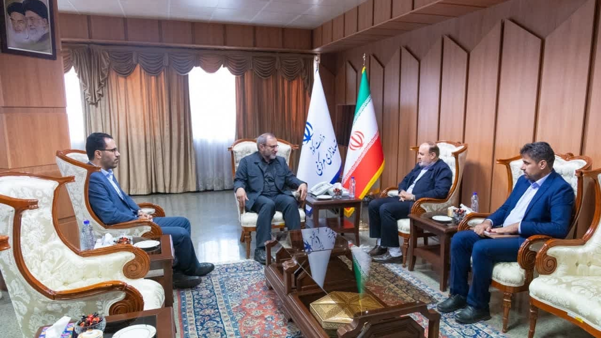 نشست با استاندار محترم مرکزی