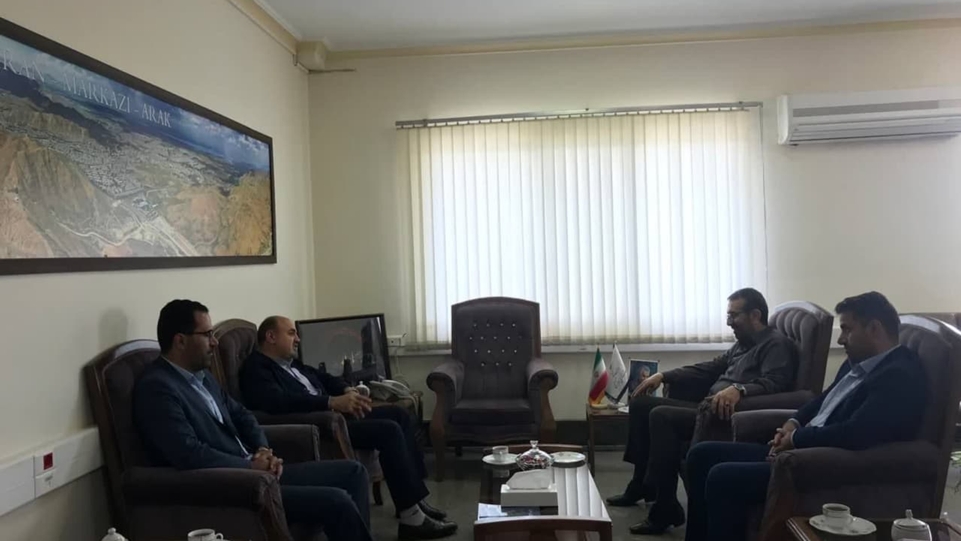 نشست با معاون محترم سیاسی، امنیتی و اجتماعی