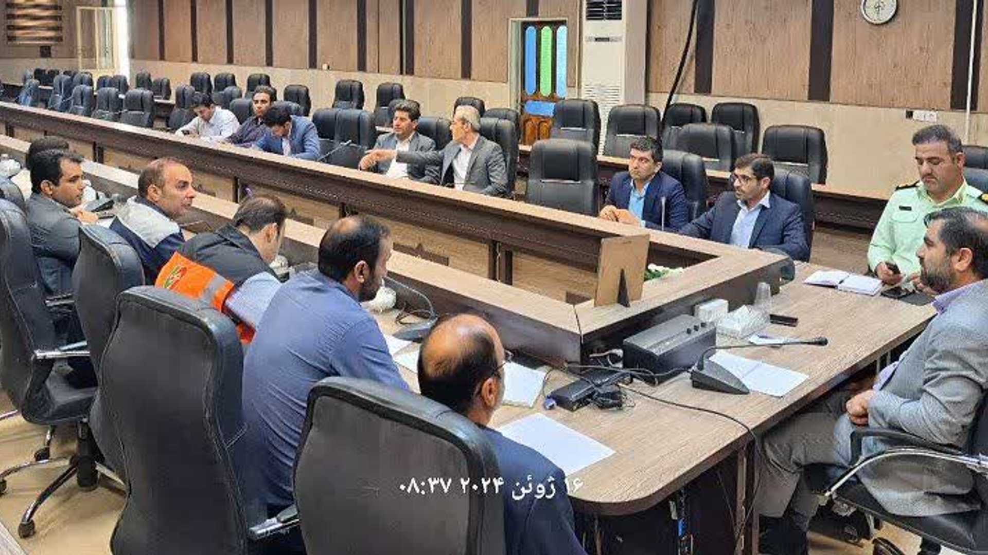 اولین جلسه ستاد پیشگیری، هماهنگی و فرماندهی عملیات پاسخ به بحران شهرستان