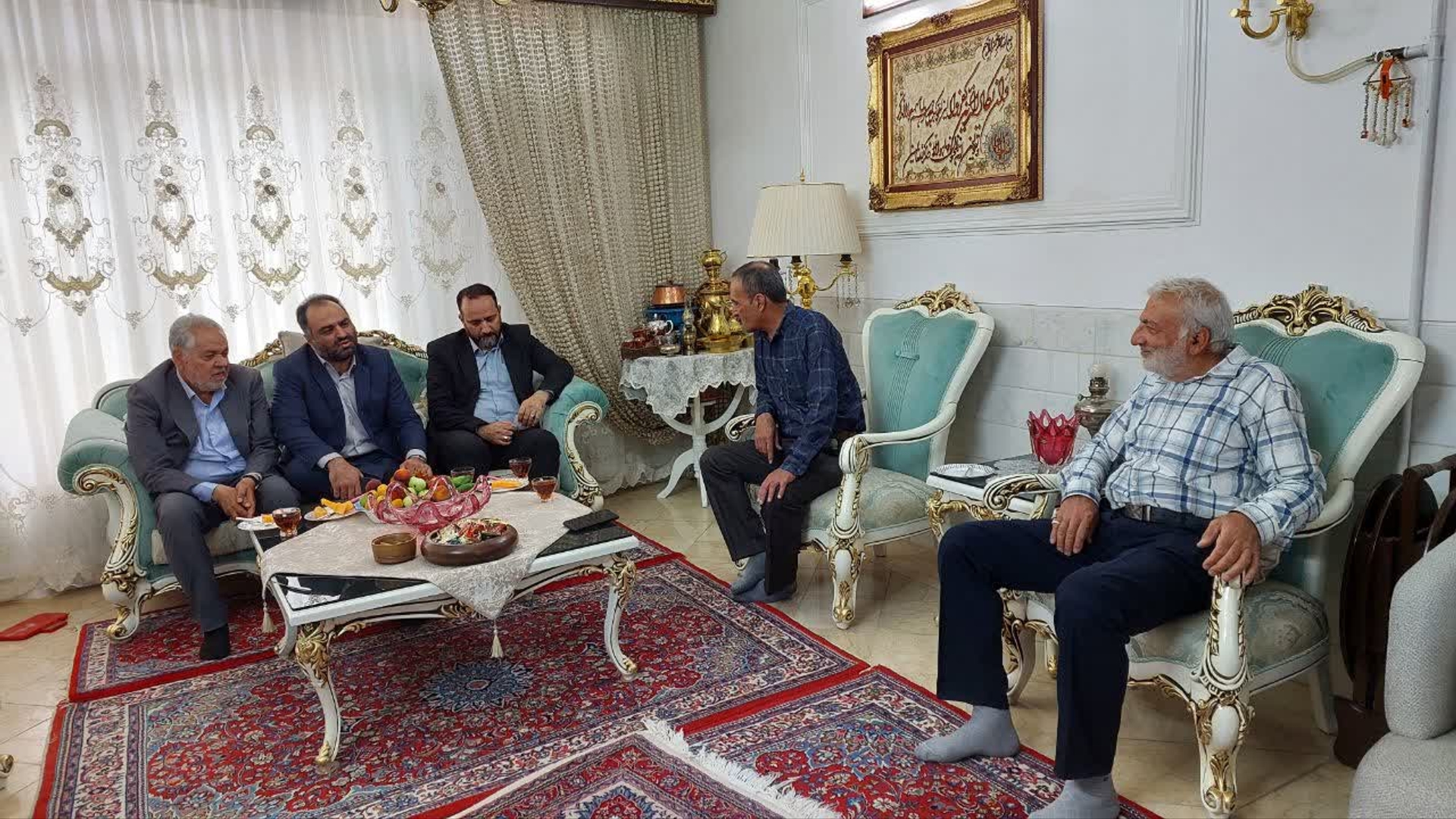 دیدار با دو جانباز سرافراز جنگ تحمیلی