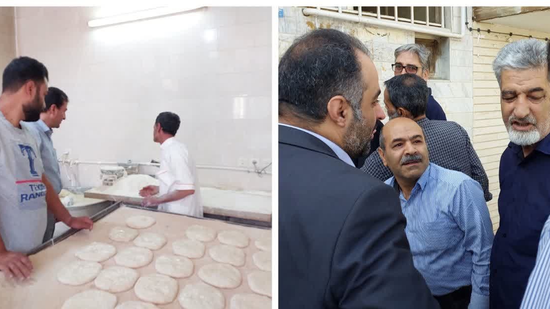 بررسی میدانی سرپرست فرمانداری از وضعیت نانوایی‌های محلات و نیم ور