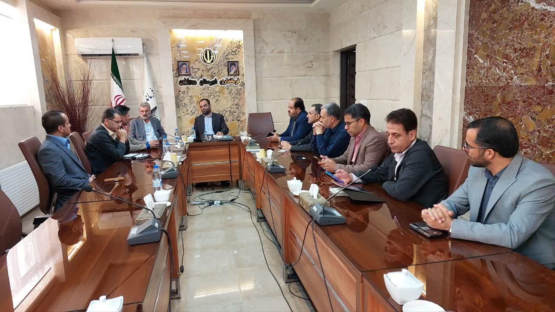 دیدار مدیرکل کمیته امداد استان مرکزی با سرپرست فرمانداری شهرستان محلات