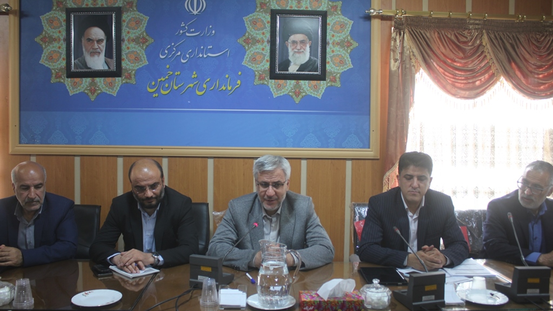 آئین قرعه کشی و اولویت بندی متقاضیان طرح نهضت ملی مسکن در شهرستان خمین برگزار شد