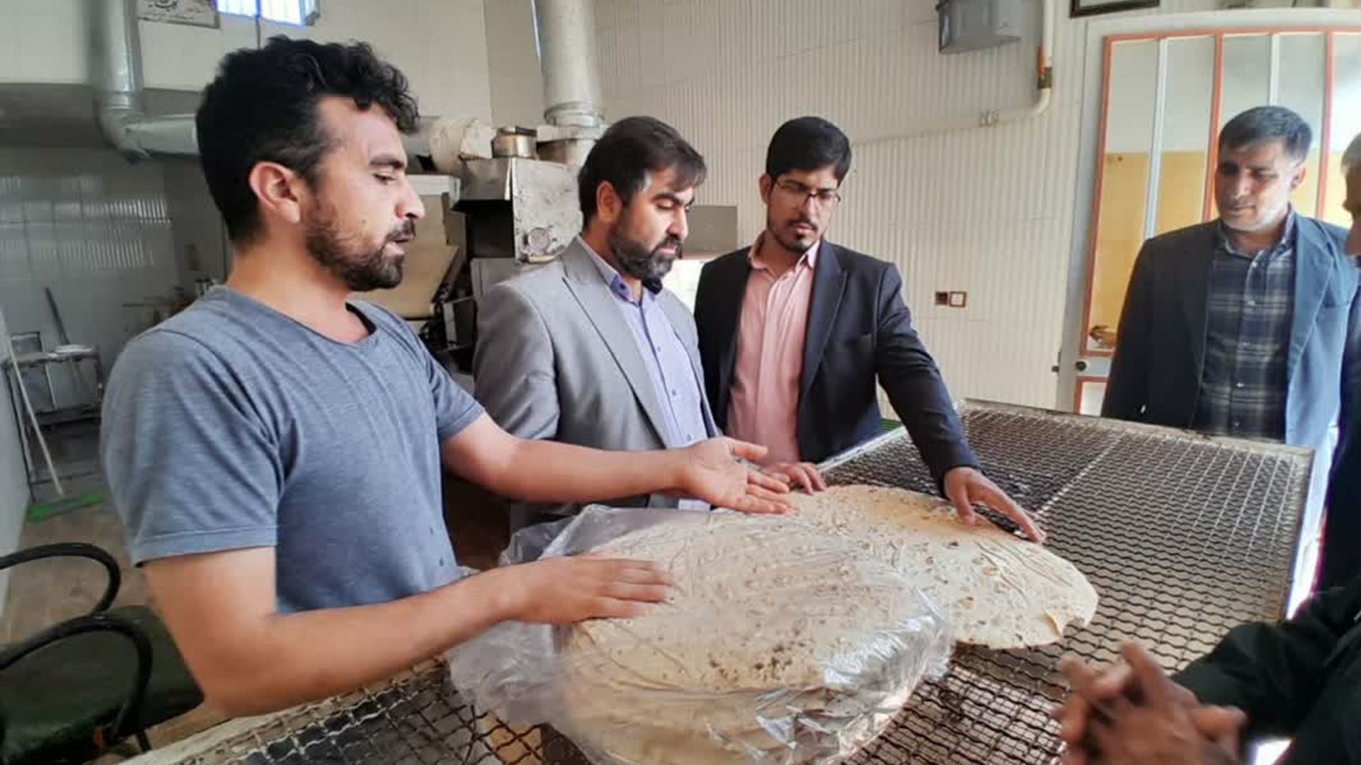 بازدید نانوایی های شهر تلخاب