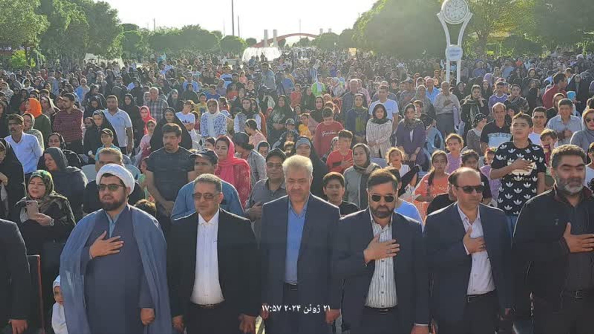 جشن بزرگ تیرگان ( آیین شکرگزاری گندم و آب پاشان ) در پارک کوثر