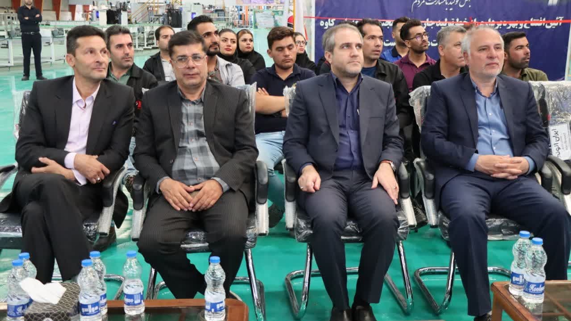 افتتاح و بهره برداری از خط تولید مجتمع توسعه بلور کاوه به صورت بر خط