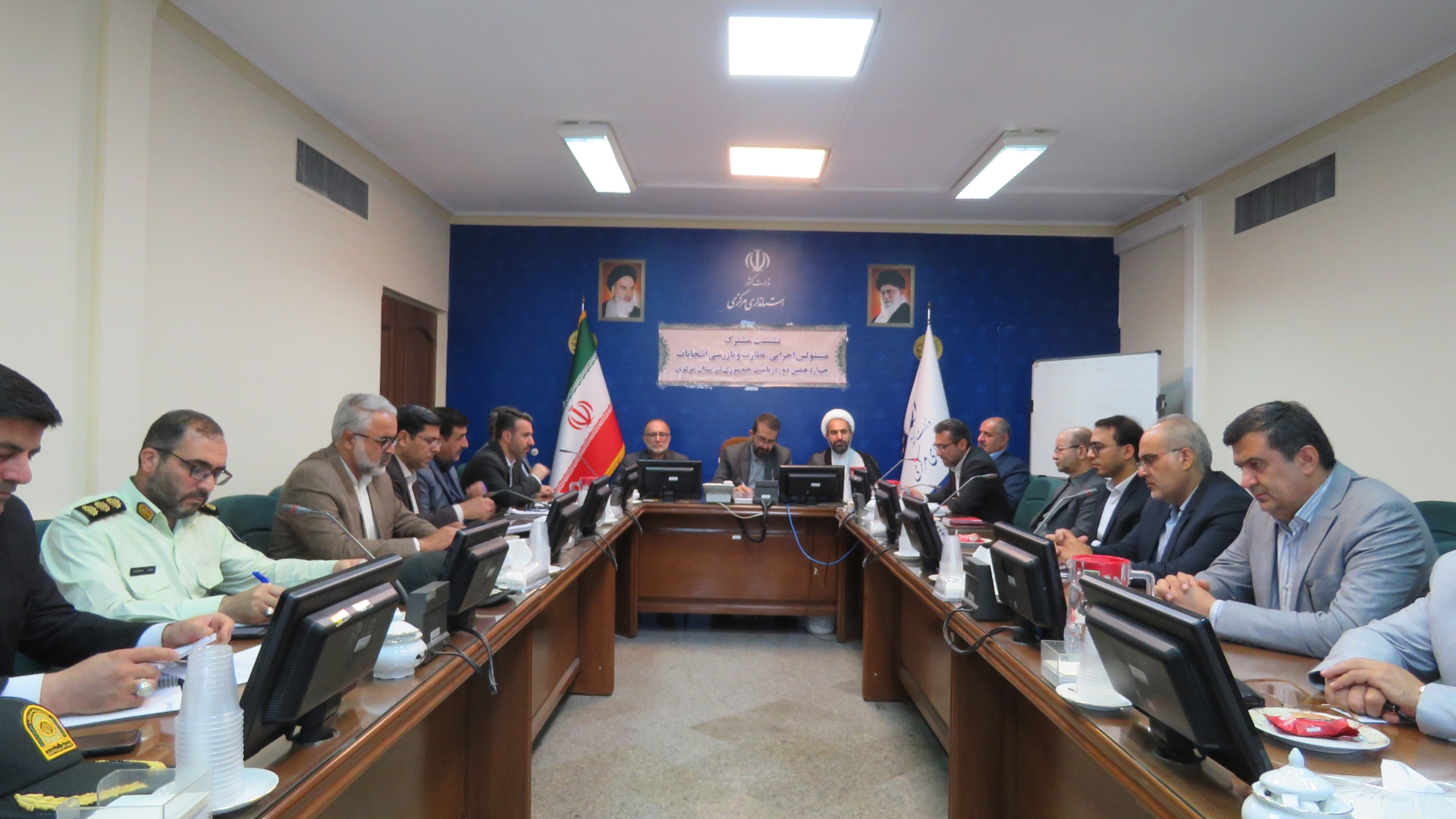 برگزاری نشست مشترک ستاد انتخابات و ستاد امنیت انتخابات استان