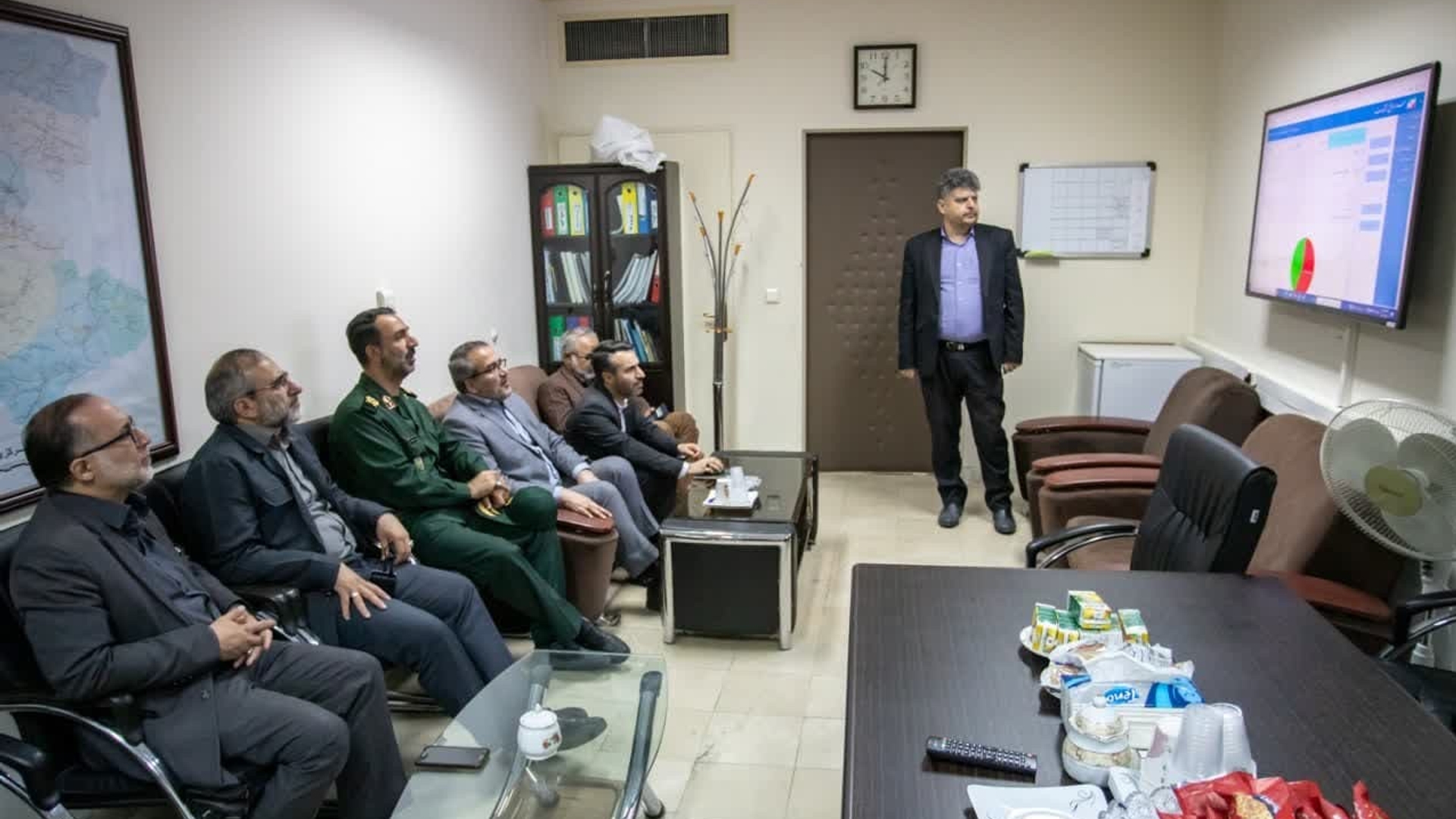 بازدید استاندار از مانیتورینگ زیرساخت انتخابات