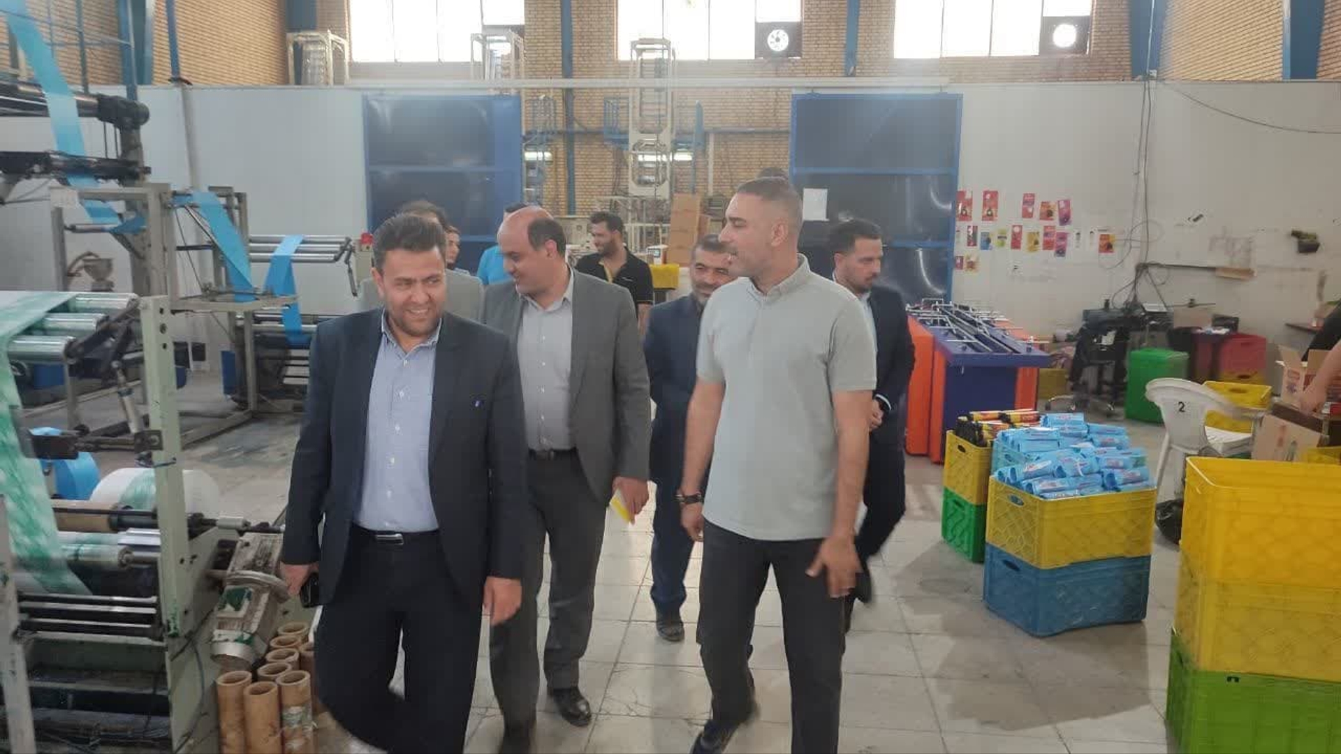 بازدید از صنایع در راستای جهش تولید