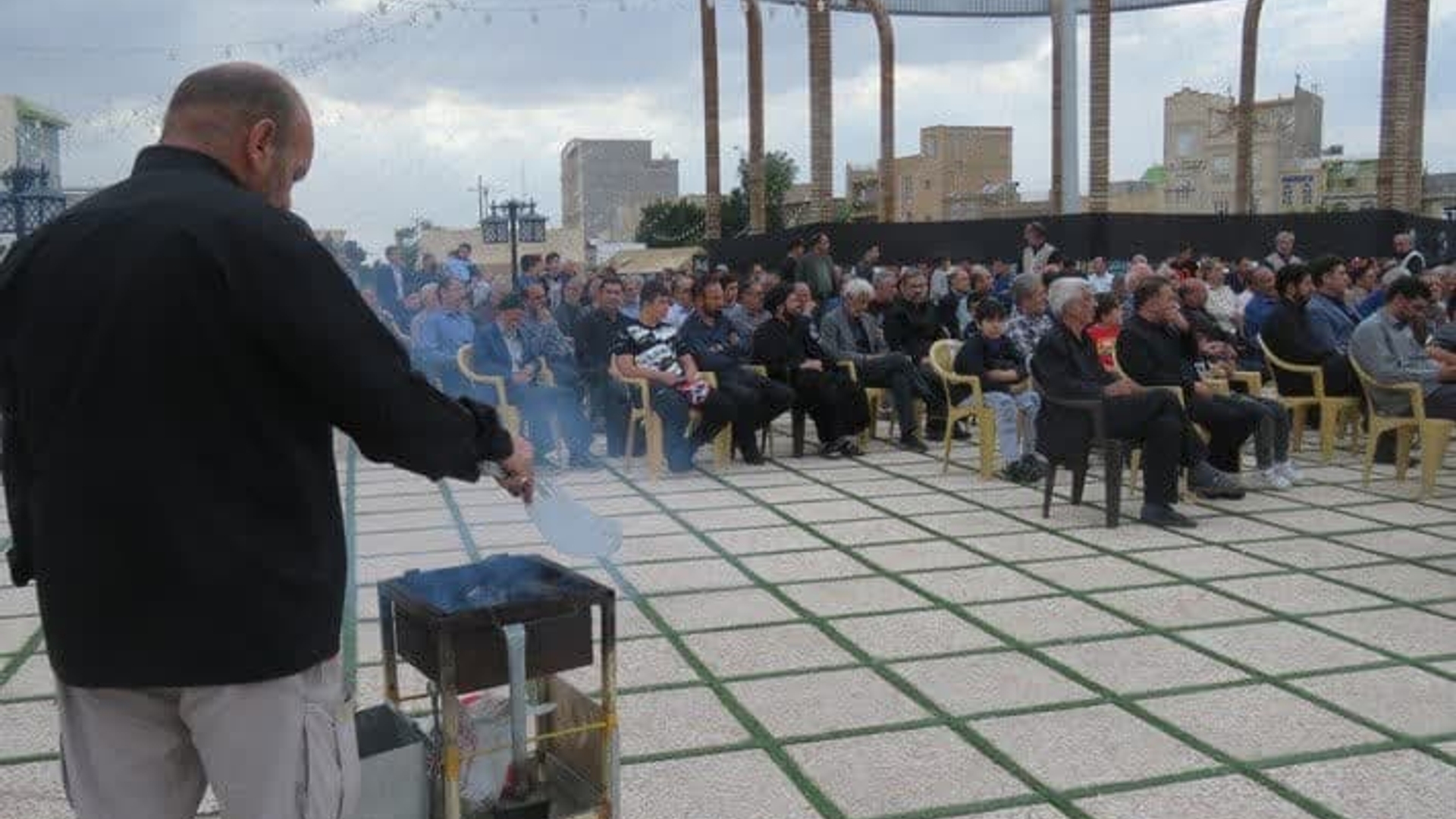 مراسم بزرگداشت شهادت خادم الرضا شهید ابراهیم رئیسی