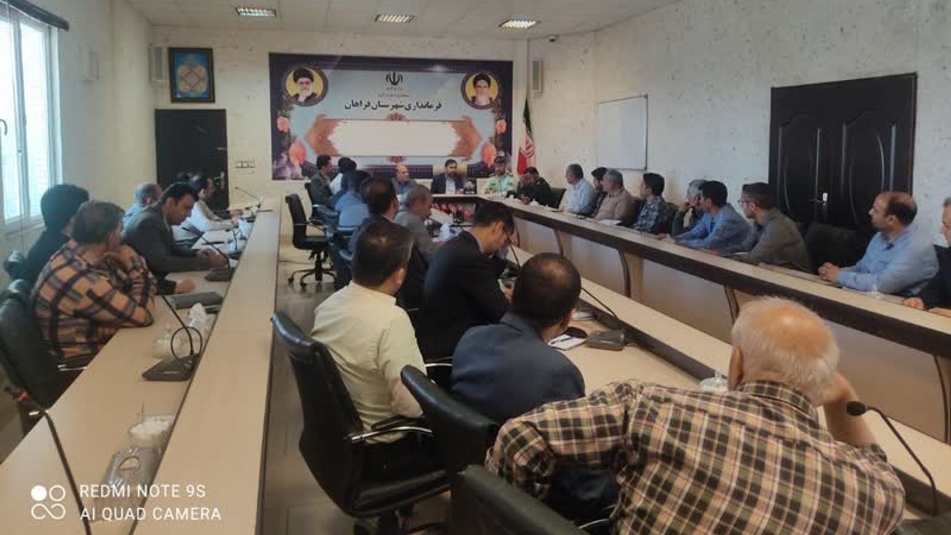 جلسه پشتیبانی و هماهنگی نمایندگان فرماندار و عوامل ستادی چهاردهمین دوره انتخابات ریاست جمهوری