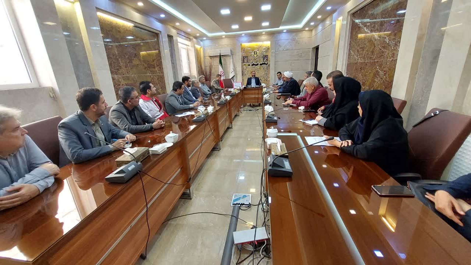 جلسه مشترک شورای ورزش همگانی و ستاد ساماندهی امور جوانان برگزار شد.