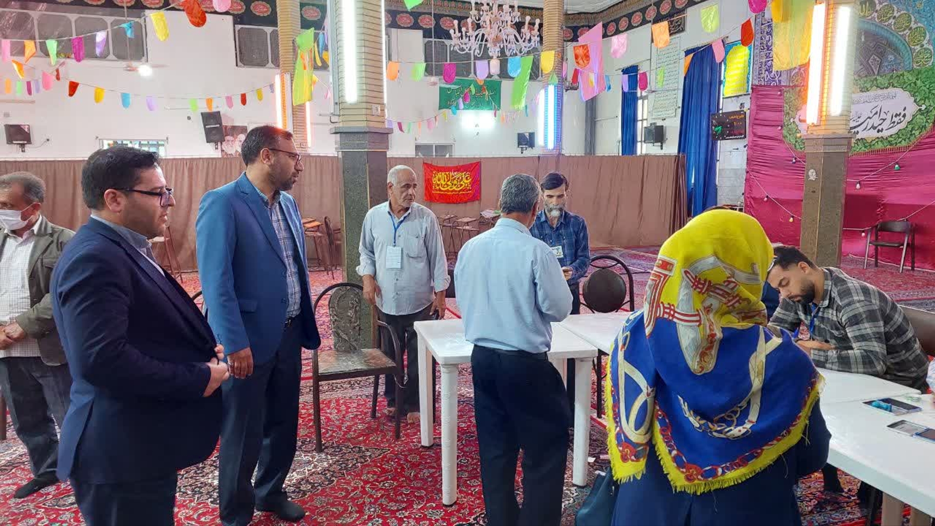 بازدید میدانی شعب اخذ رای