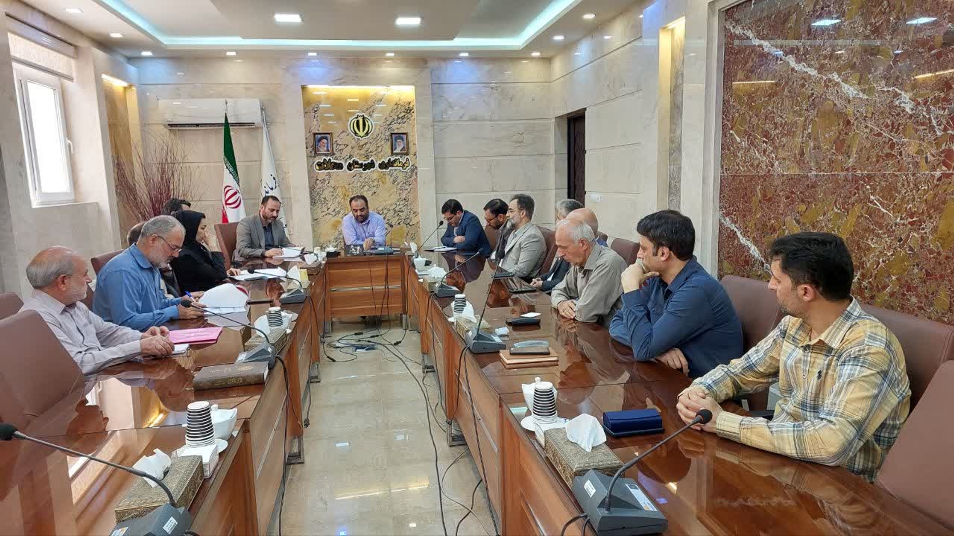 جلسه مشترک اعضای هیات‌های اجرایی، نظارت و بازرسی انتخابات شهرستان محلات برگزار شد.