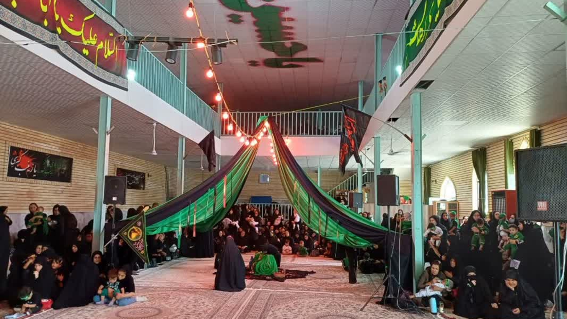 حضور آقازیارتی فرماندار شهرستان فراهان در مراسم شیرخوارگان