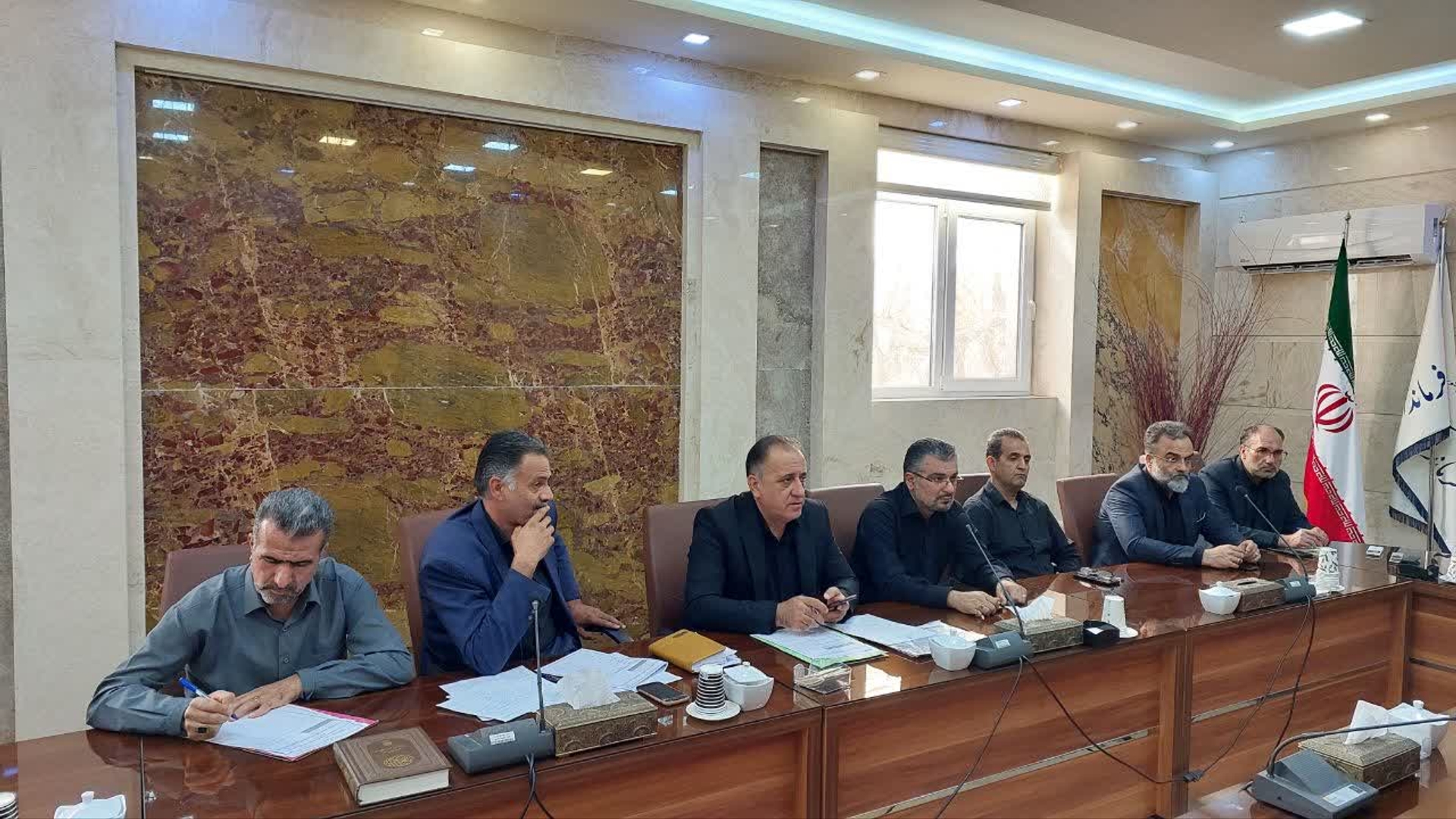 کارگروه آرد و نان شهرستان محلات تشکیل جلسه  داد.